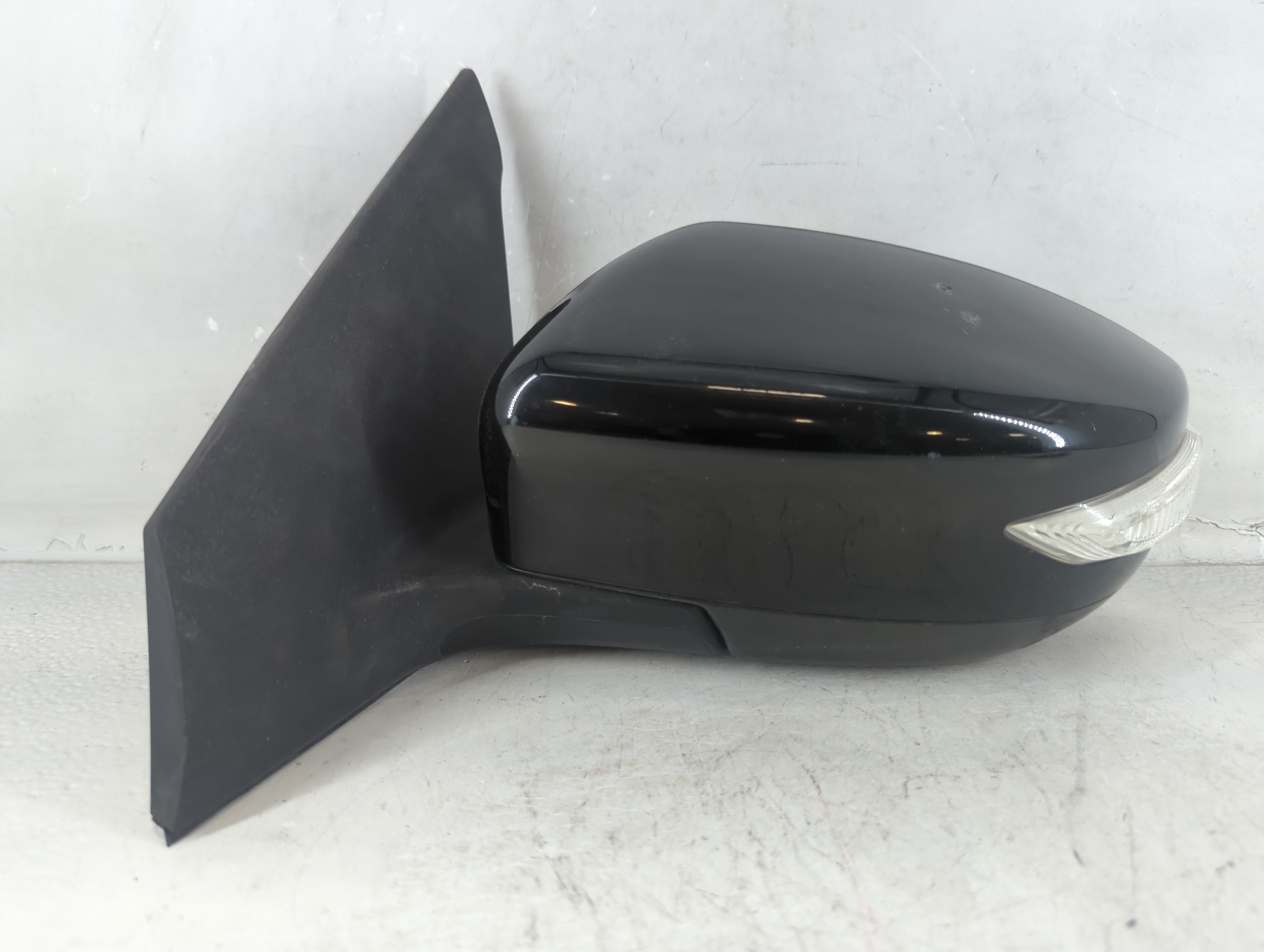 2015-2015 Nissan Sentra Driver Left Side View Power Door Mirror Black 1050807 - Oemusedautoparts1.com