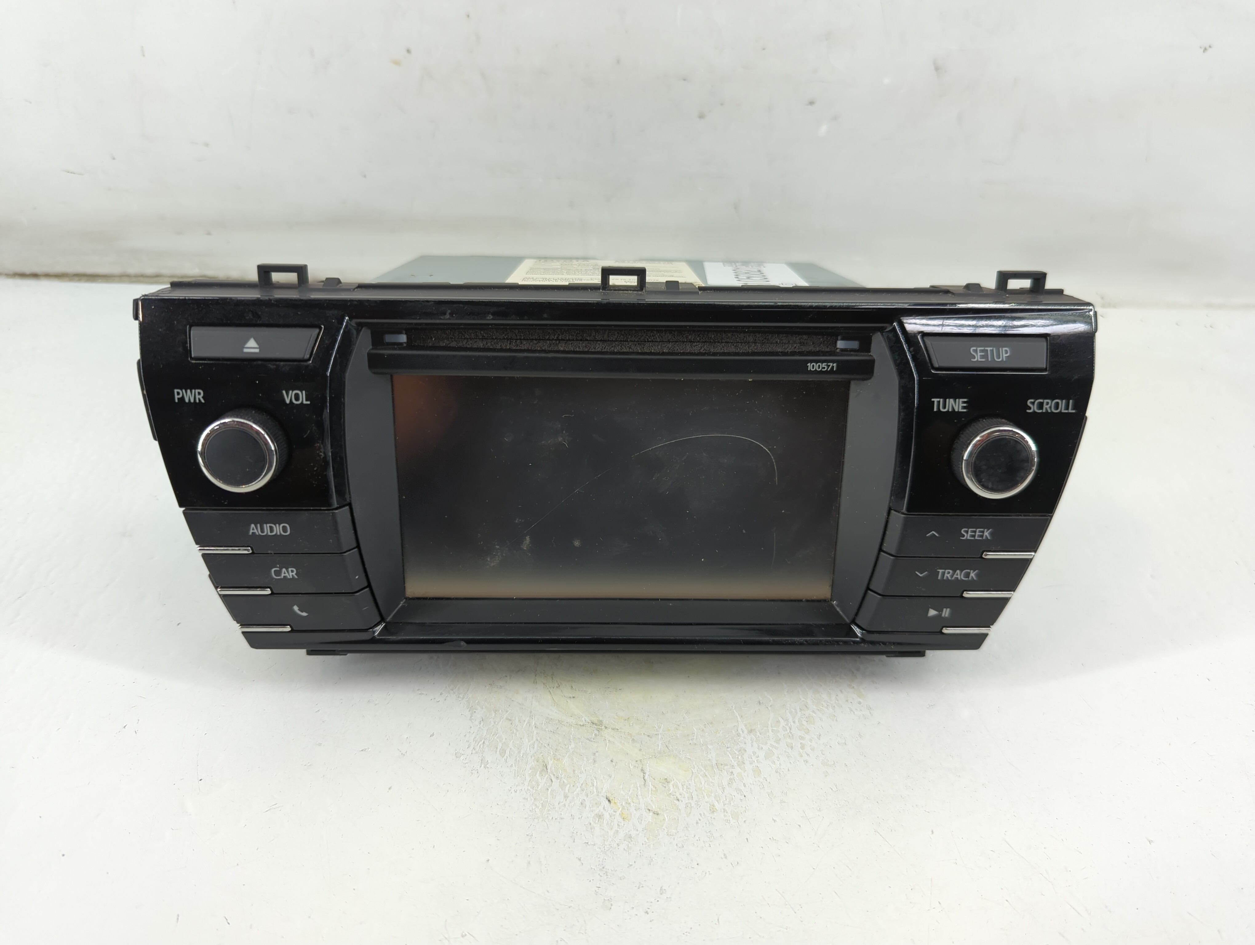 2015-2016 Toyota Corolla Am Fm Cd Player Radio Receiver 1050821 - Oemusedautoparts1.com