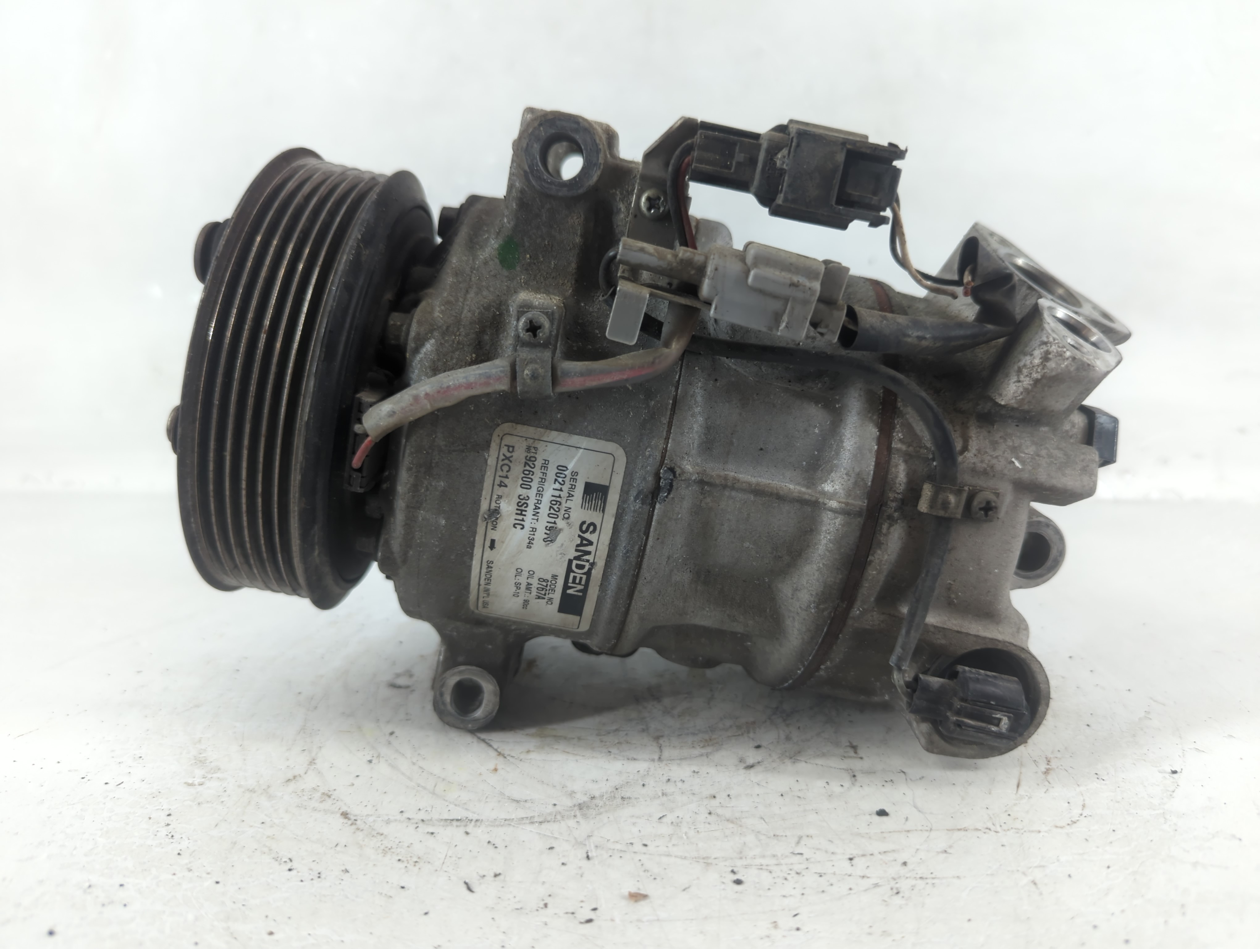 2001-2003 Bmw 530i Air Conditioning A/c Ac Compressor Oem 1050845 - Oemusedautoparts1.com