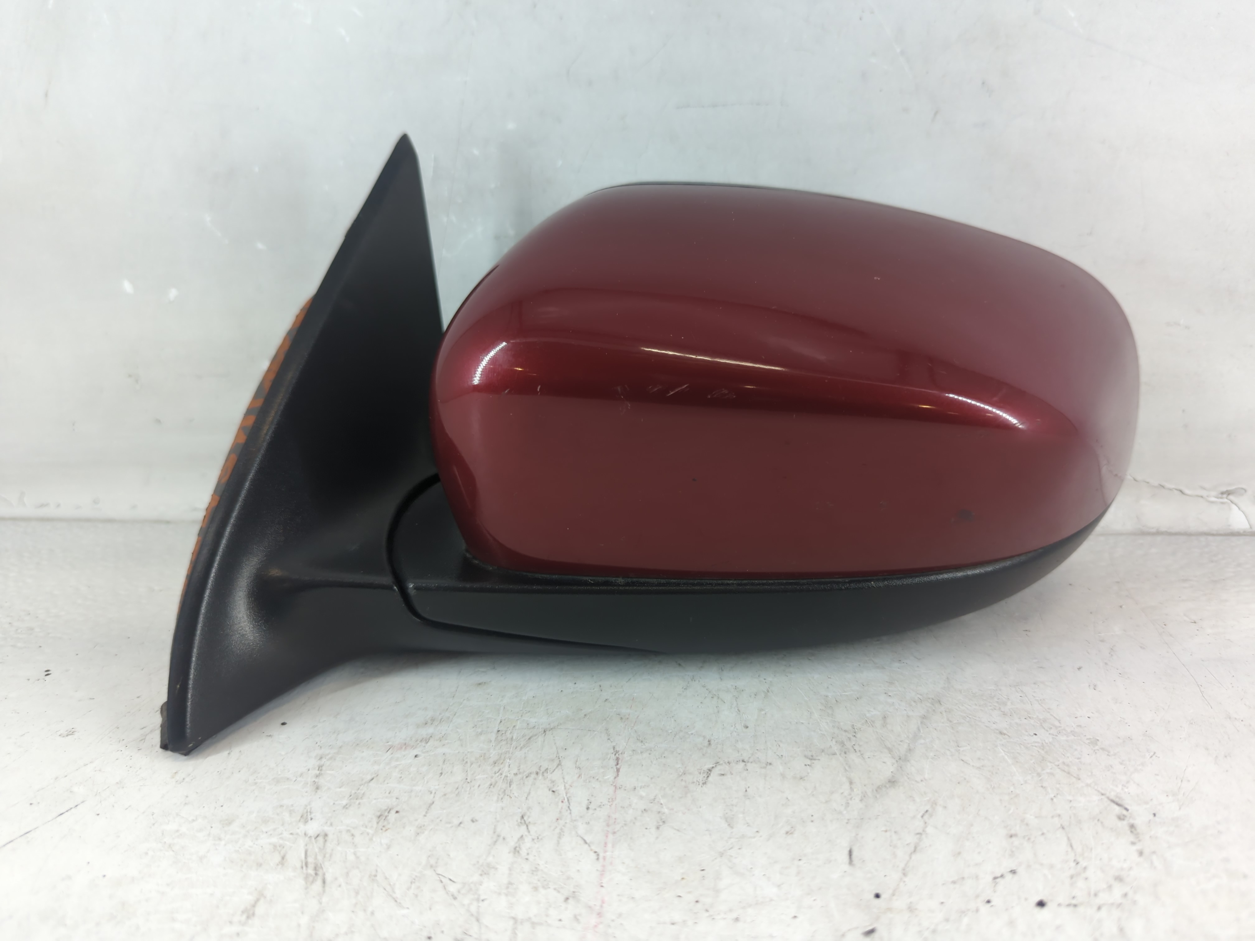 2014-2021 Jeep Cherokee Driver Left Side View Power Door Mirror Red 1050858 - Oemusedautoparts1.com