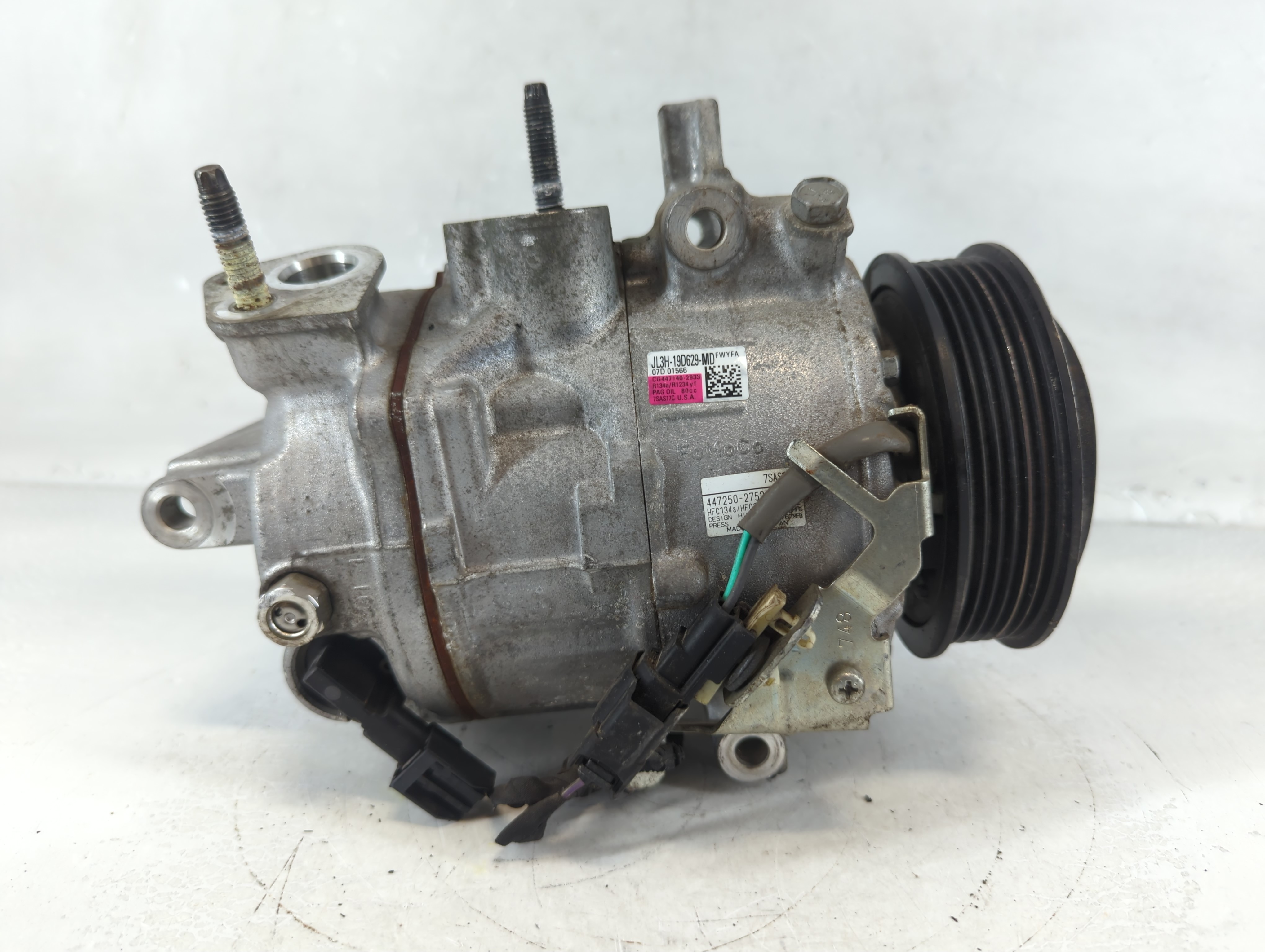 2018-2020 Ford F-150 Air Conditioning A/c Ac Compressor Oem 1050870 - Oemusedautoparts1.com