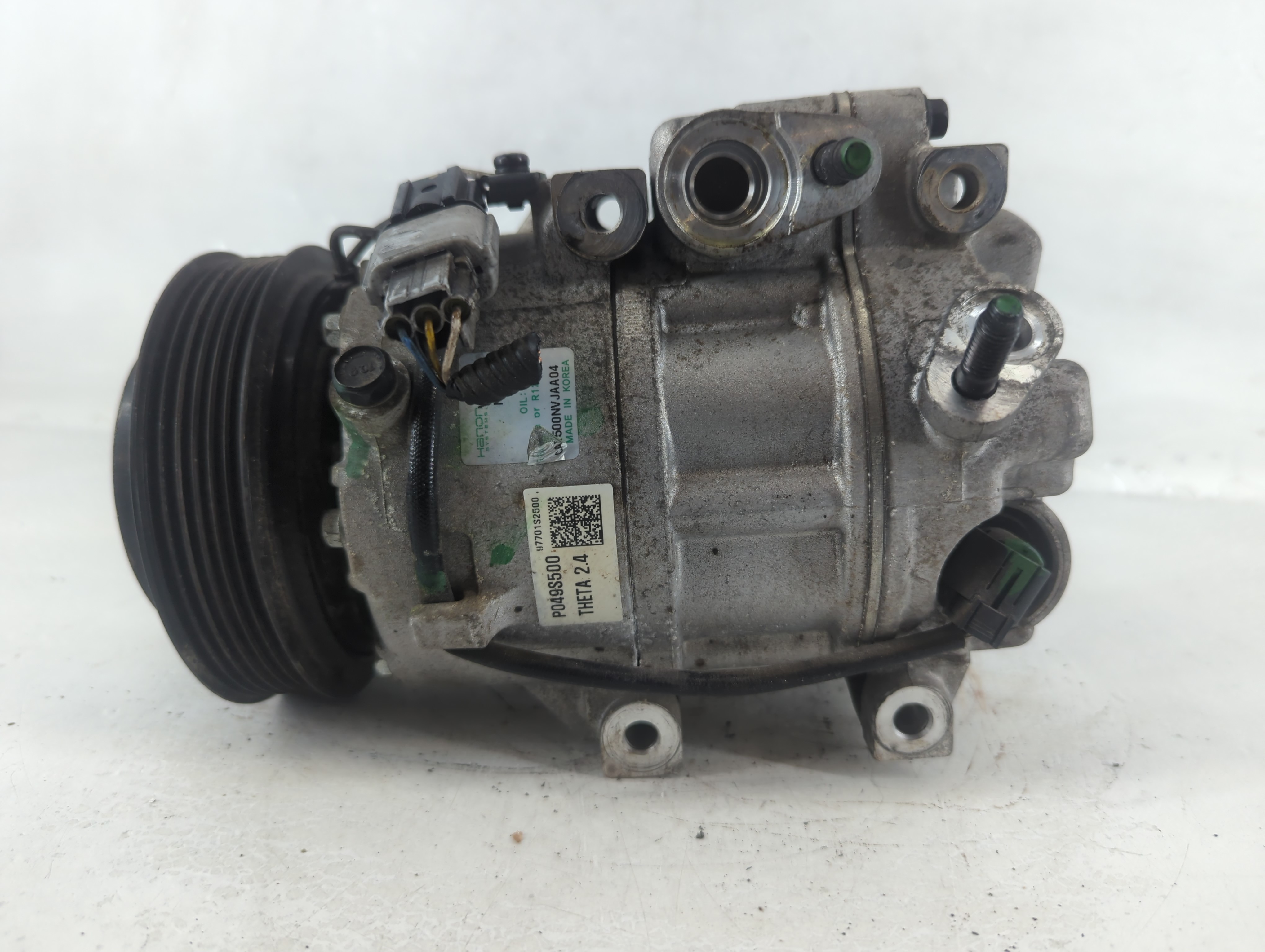 2019-2020 Hyundai Santa Fe Air Conditioning A/c Ac Compressor Oem 1050874 - Oemusedautoparts1.com