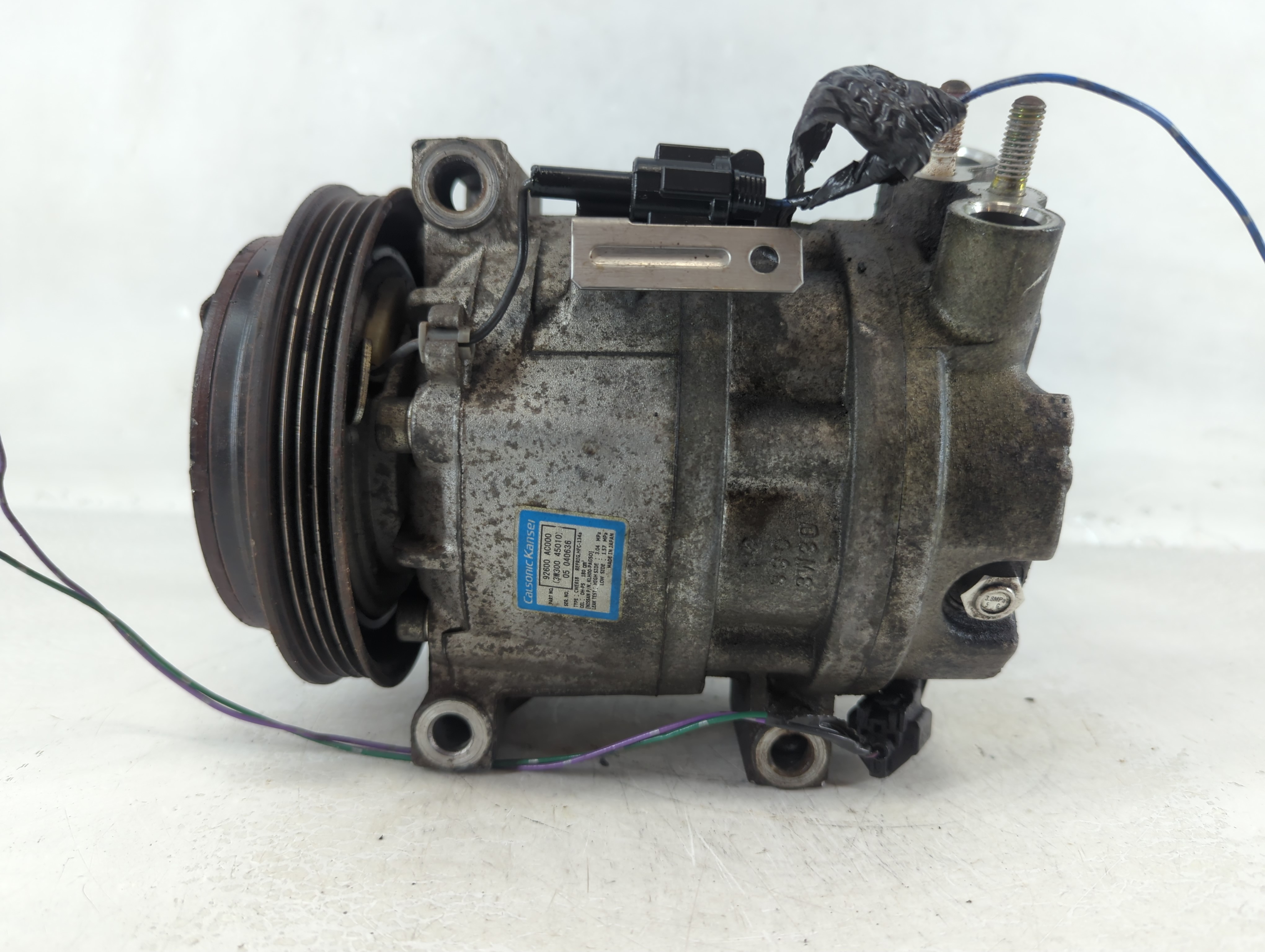 2003-2008 Infiniti Fx35 Air Conditioning A/c Ac Compressor Oem 1050916 - Oemusedautoparts1.com