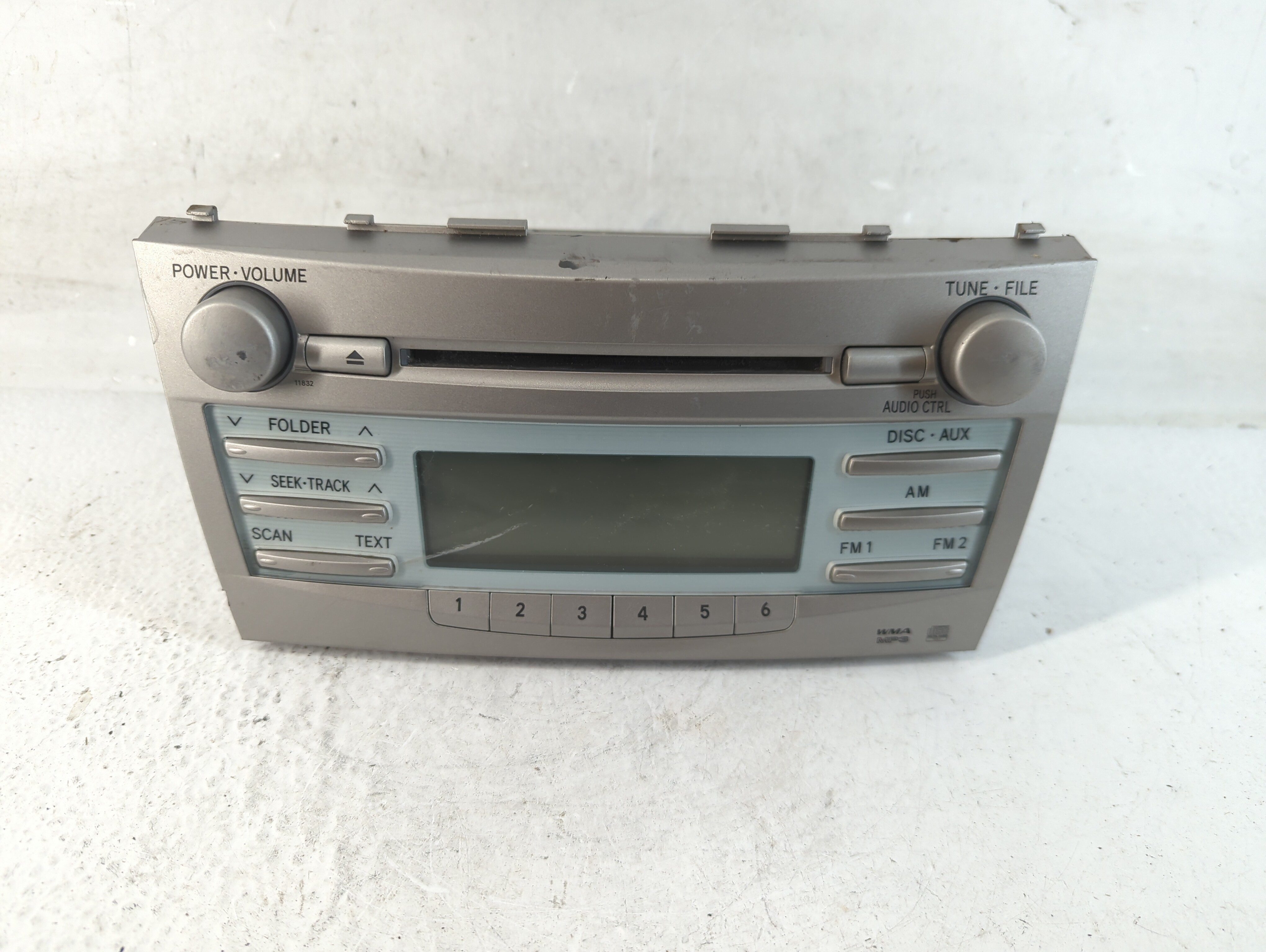 2007-2009 Toyota Camry Am Fm Cd Player Radio Receiver 1051749 - Oemusedautoparts1.com