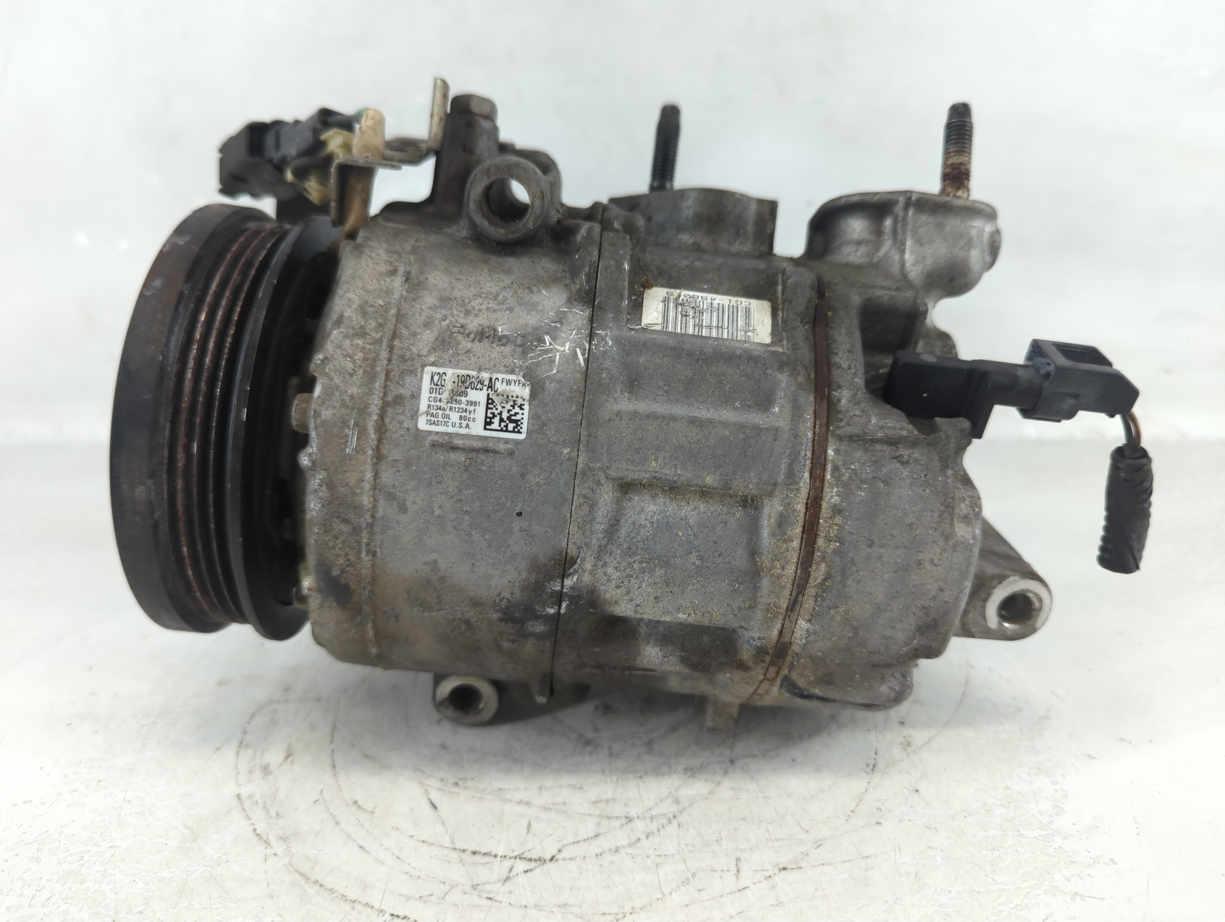 2019-2020 Ford Edge Air Conditioning A/c Ac Compressor Oem 1051763 - Oemusedautoparts1.com