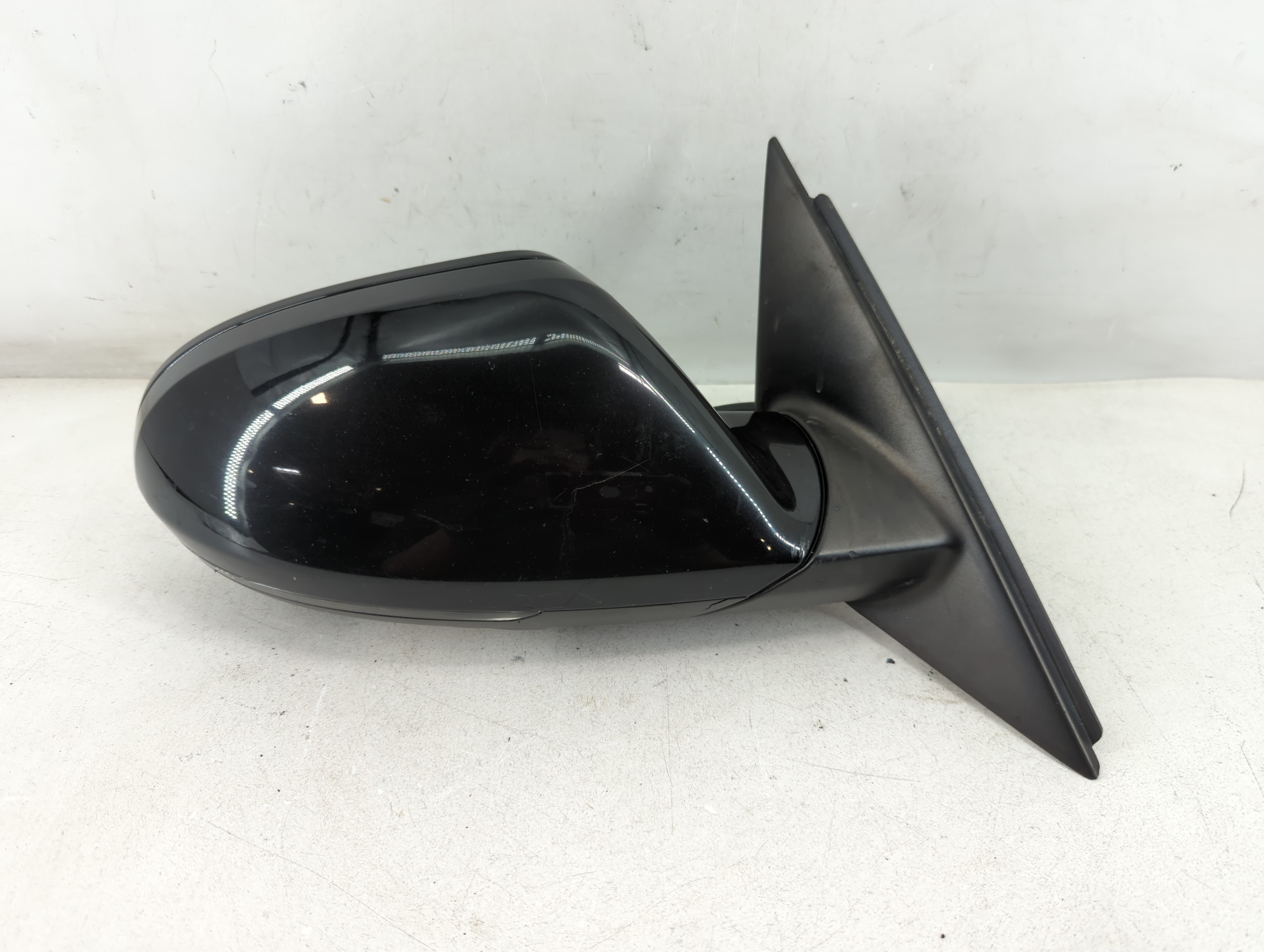 2012-2013 Audi A6 Passenger Right Side View Power Door Mirror Black 1051771 - Oemusedautoparts1.com