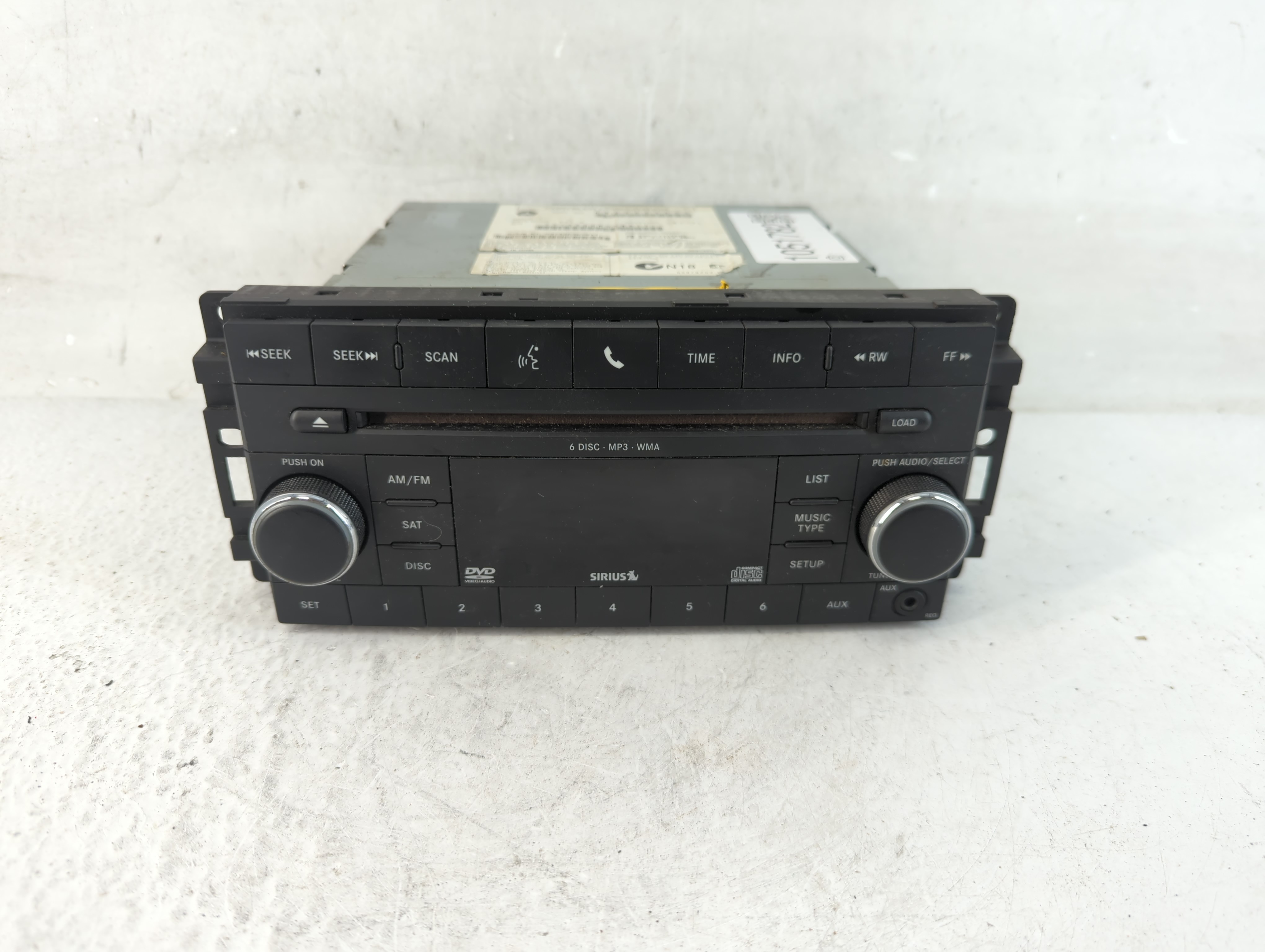 2008-2010 Dodge Avenger Am Fm Cd Player Radio Receiver 1051782 - Oemusedautoparts1.com
