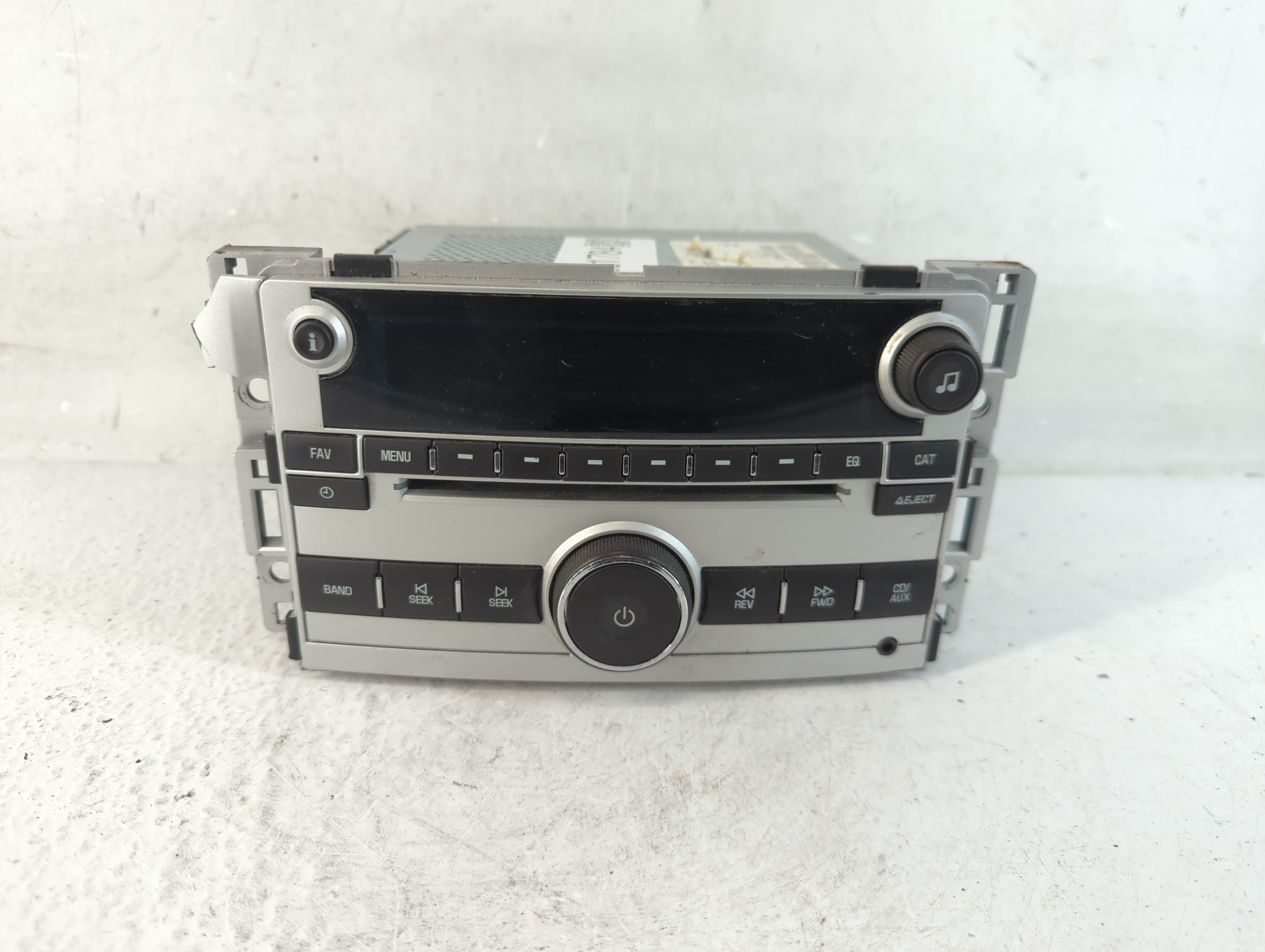 2009-2012 Chevrolet Malibu Am Fm Cd Player Radio Receiver 1051784 - Oemusedautoparts1.com