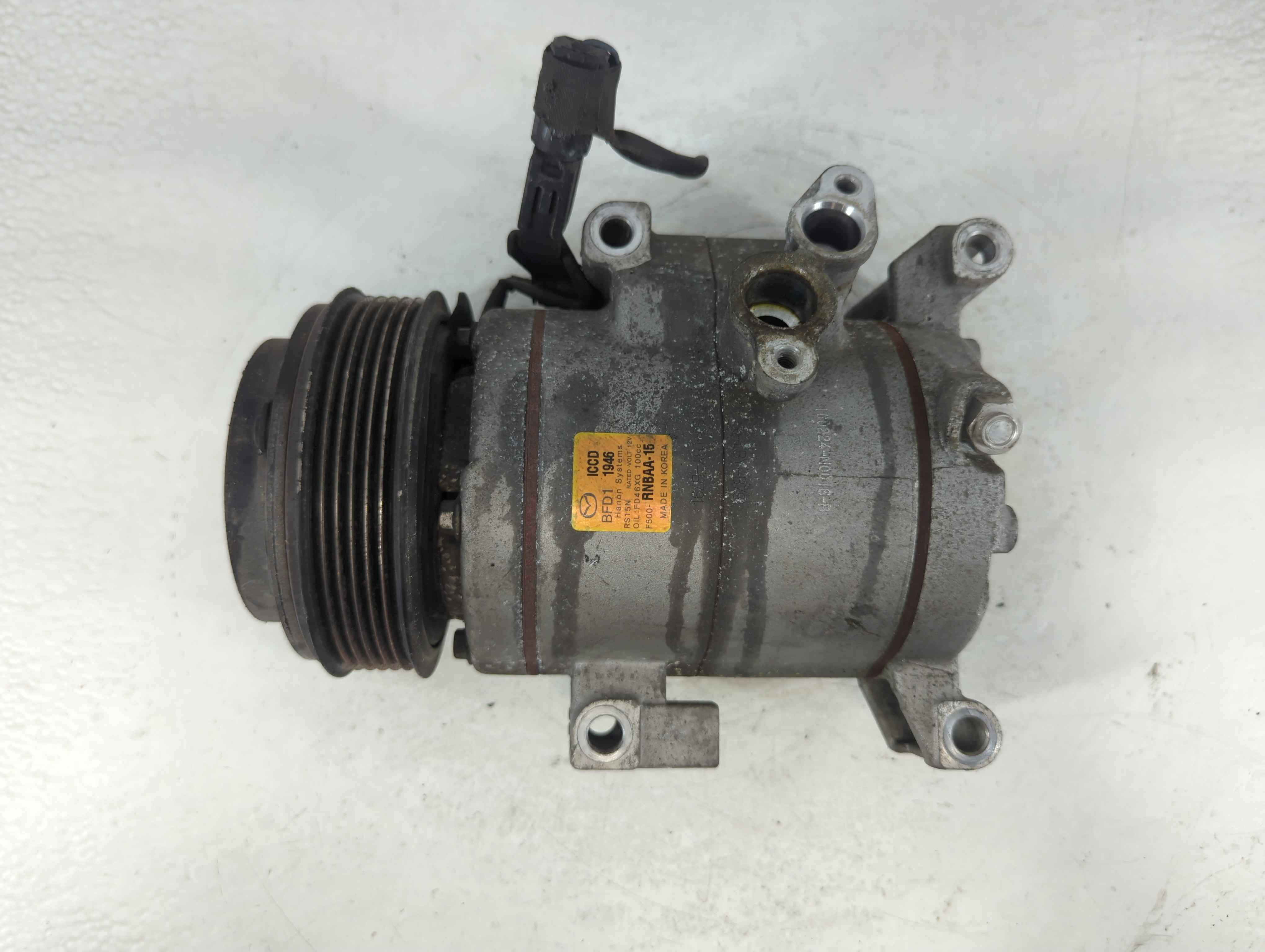 2014-2021 Mazda 6 Air Conditioning A/c Ac Compressor Oem 1051812 - Oemusedautoparts1.com