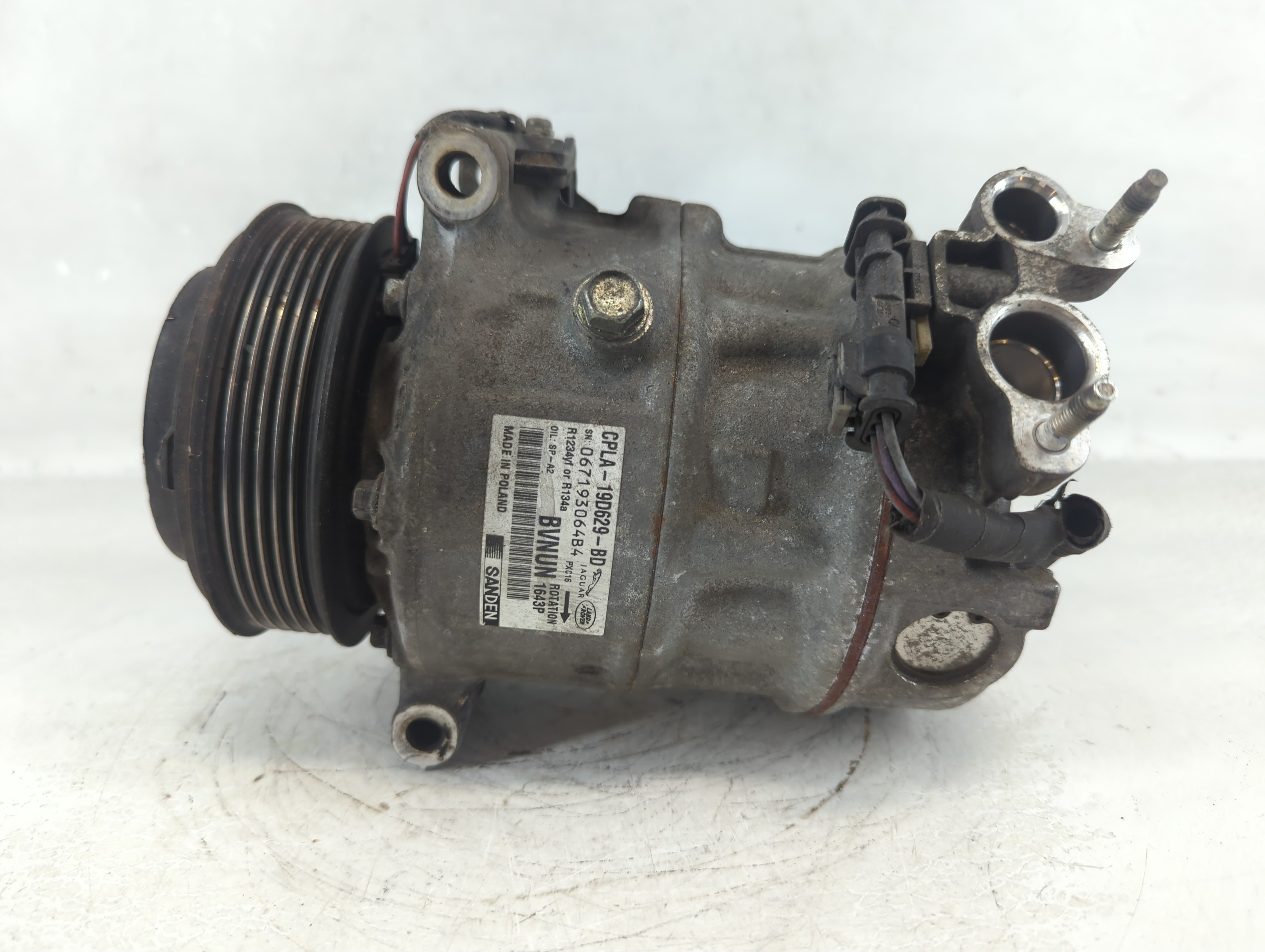 2014 Land Rover Range Rover Sport Air Conditioning A/c Ac Compressor Oem 1051815 - Oemusedautoparts1.com