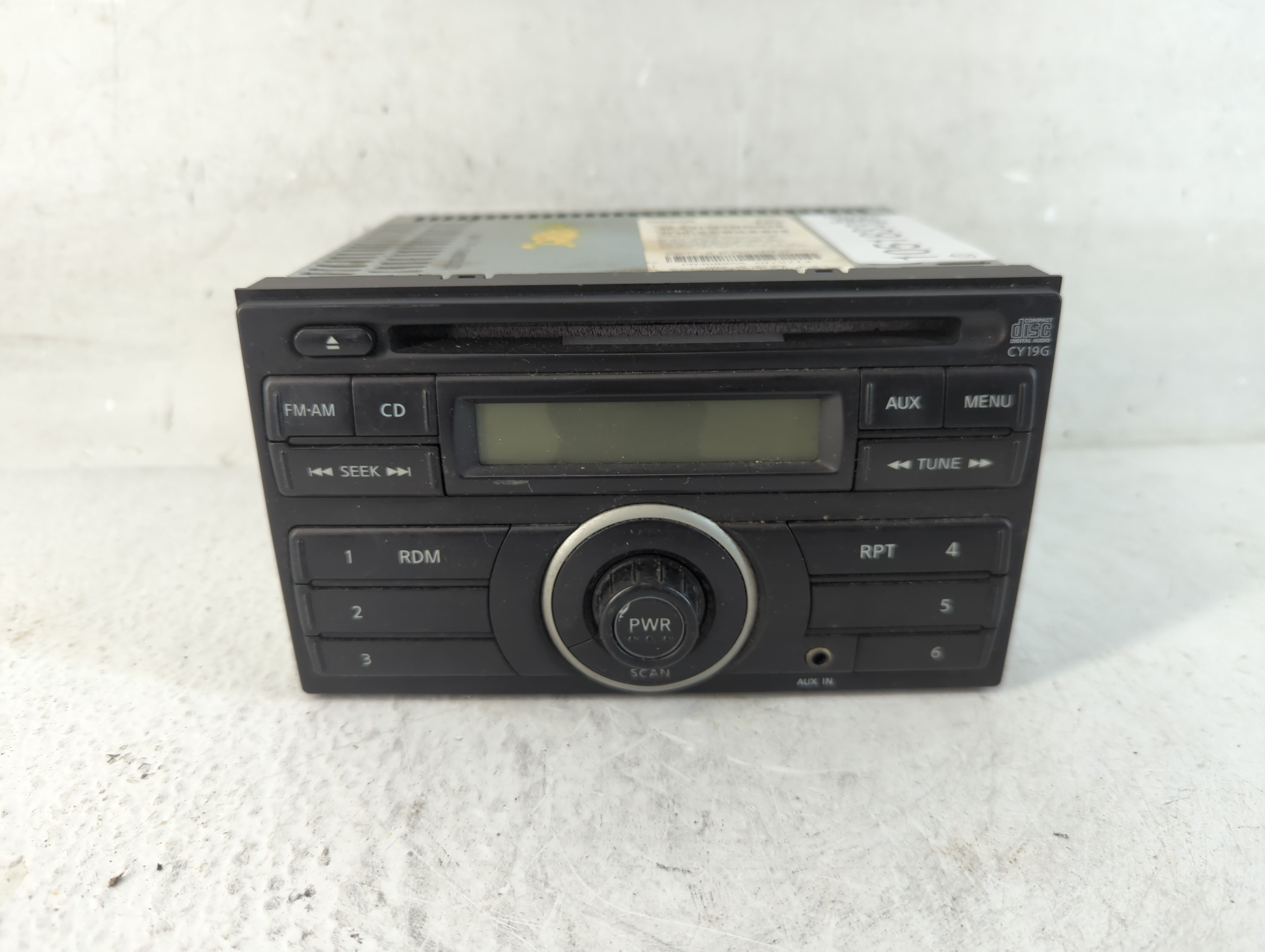2012-2014 Nissan Versa Am Fm Cd Player Radio Receiver 1051833 - Oemusedautoparts1.com