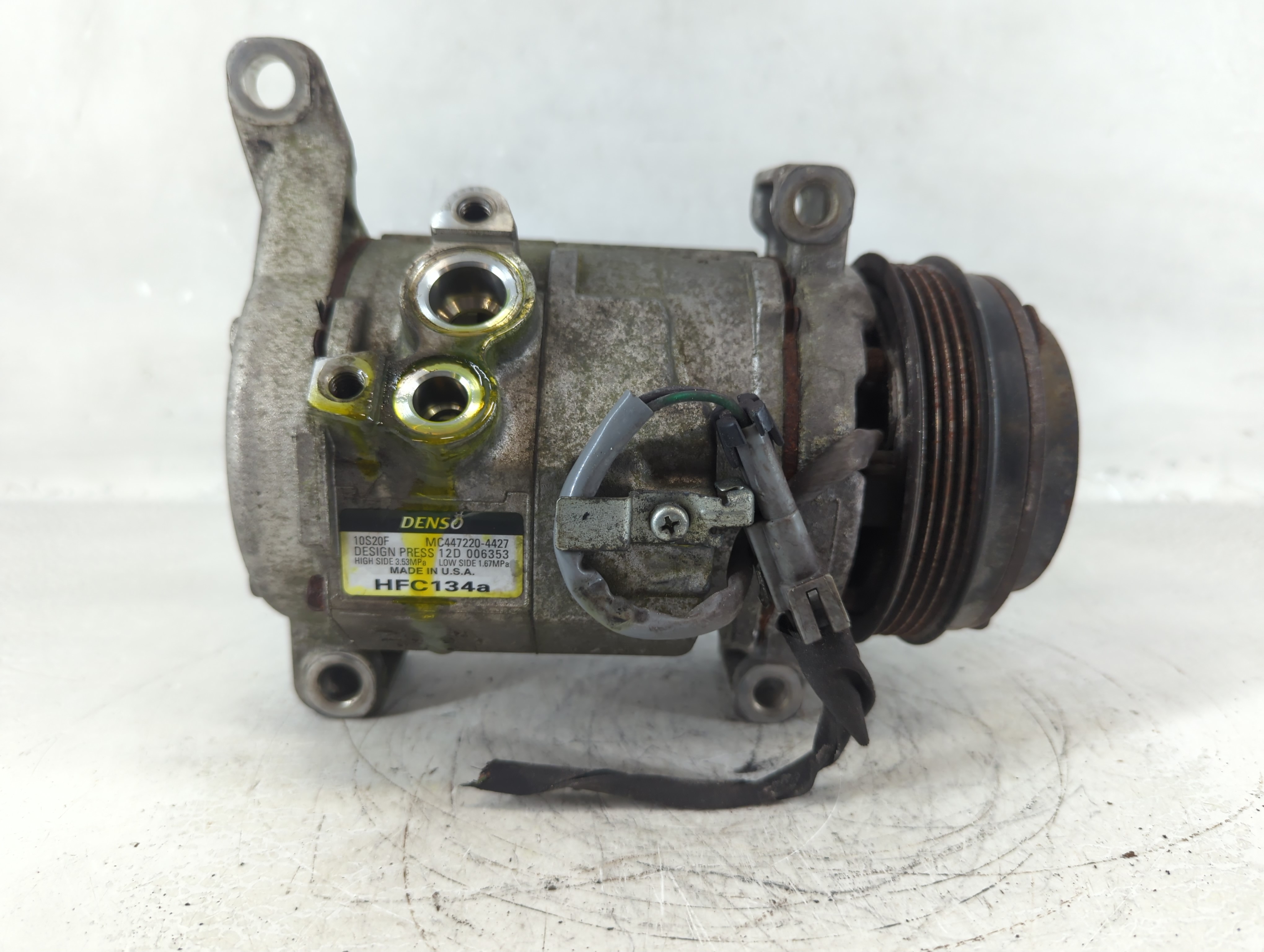 2017-2021 Chevrolet Express 2500 Air Conditioning A/c Ac Compressor Oem 1051846 - Oemusedautoparts1.com