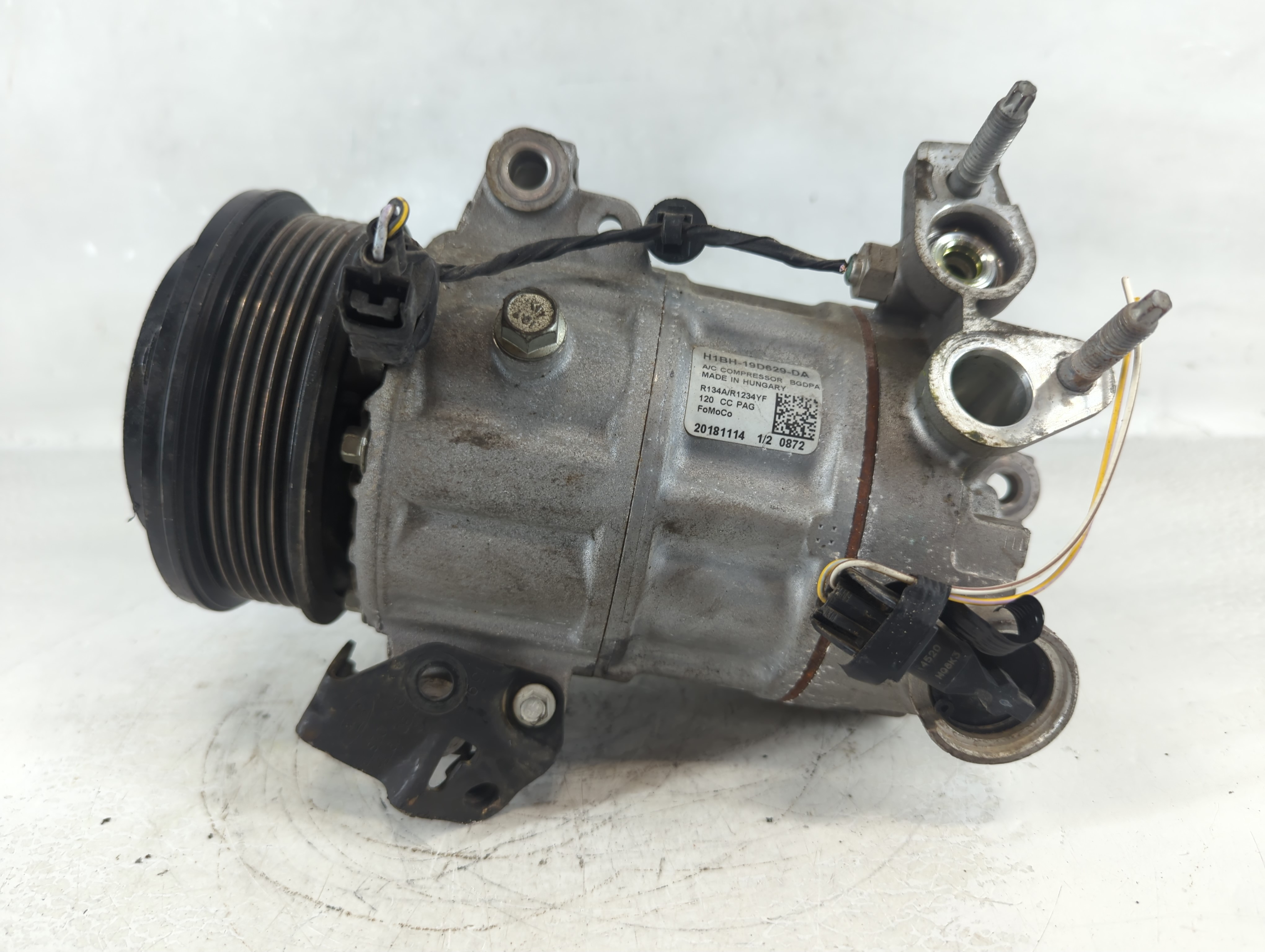 2018-2021 Ford Ecosport Air Conditioning A/c Ac Compressor Oem 1051852 - Oemusedautoparts1.com