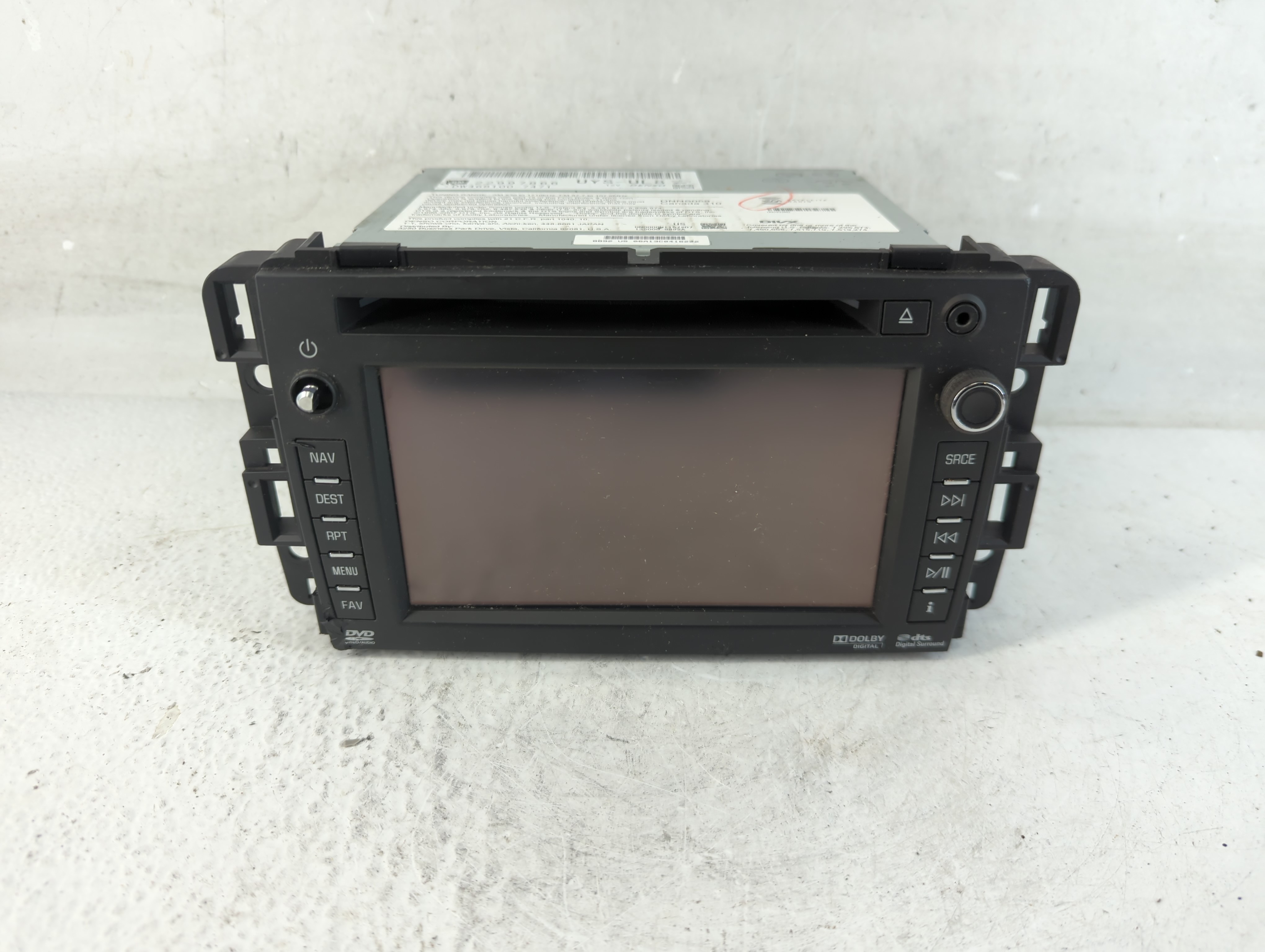 Gmc Yukon Xl Am Fm Cd Player Radio Receiver 1051877 - Oemusedautoparts1.com