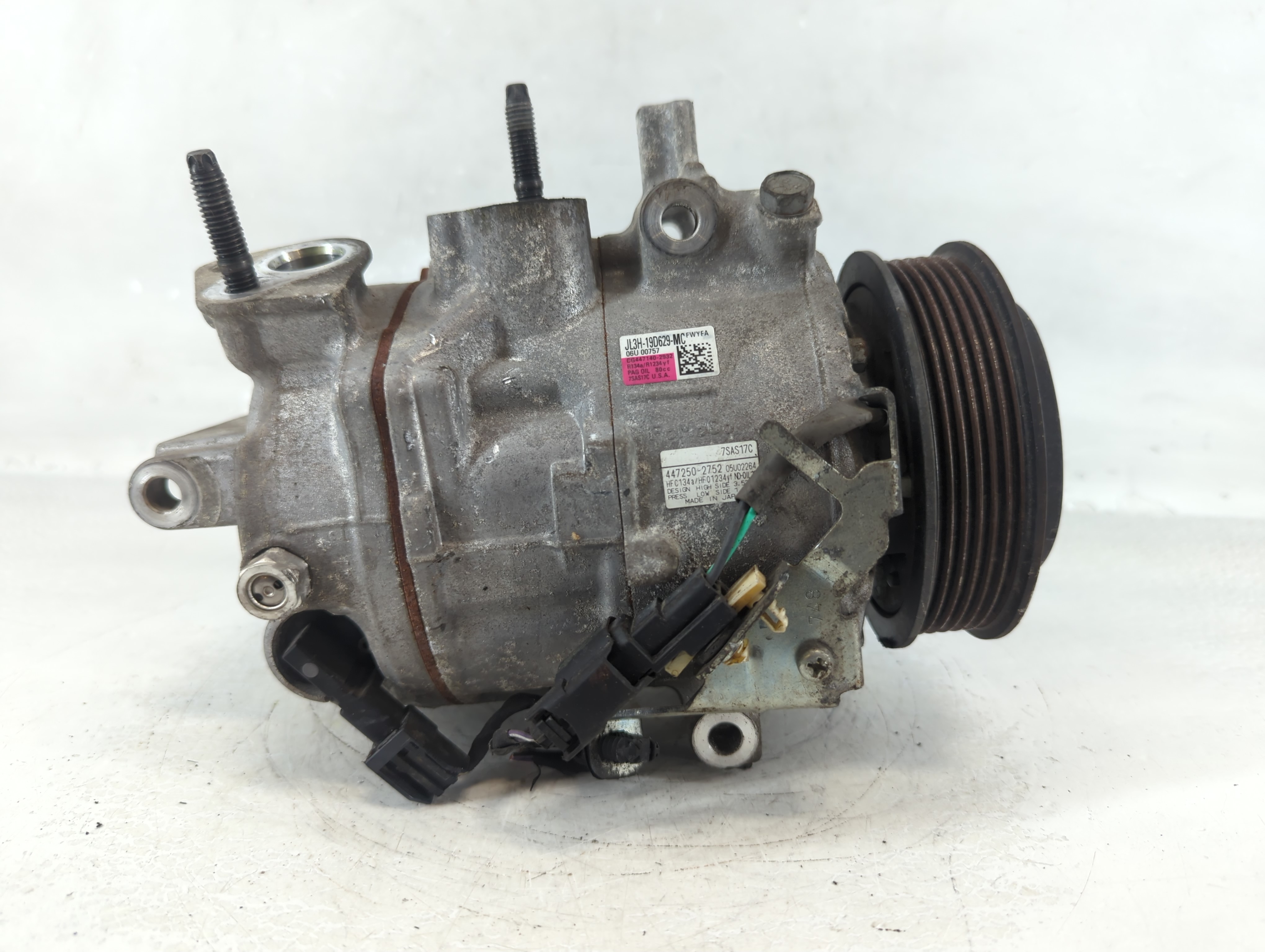 2018-2020 Ford F-150 Air Conditioning A/c Ac Compressor Oem 1051887 - Oemusedautoparts1.com