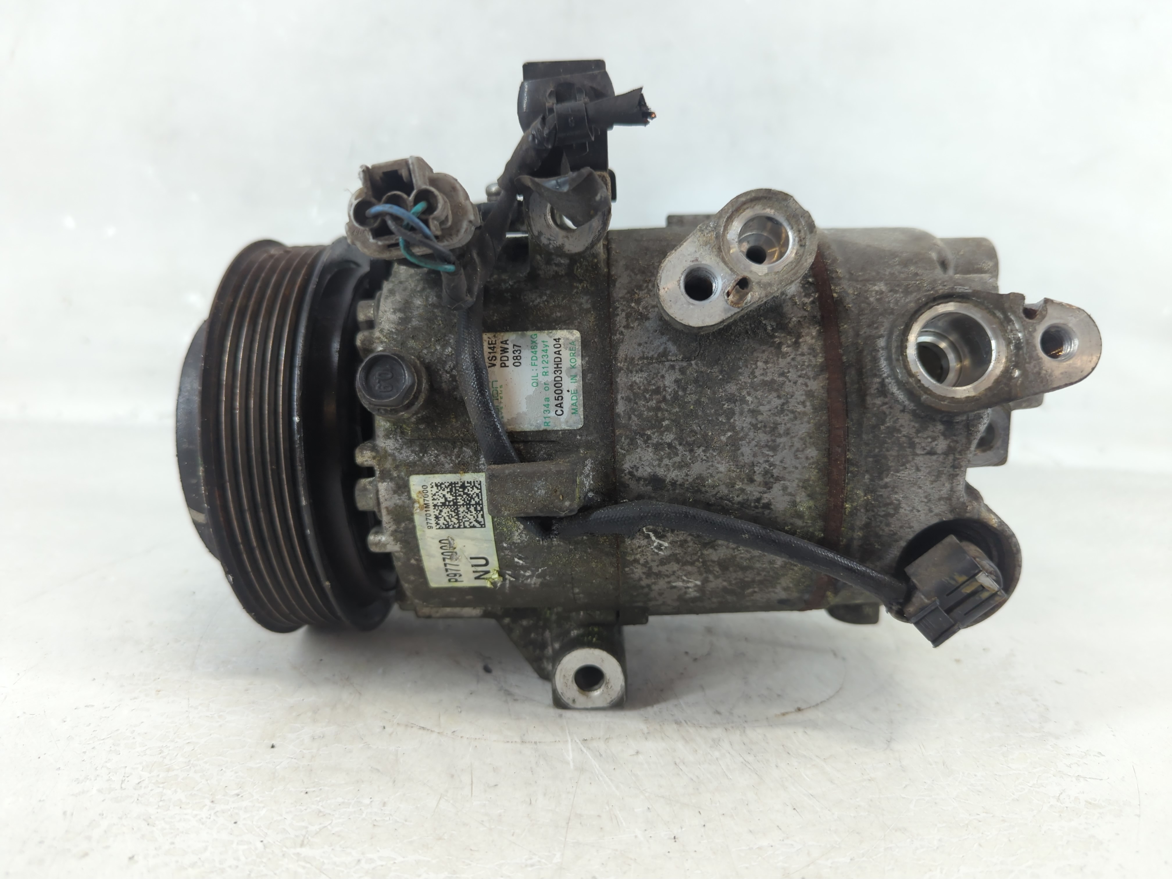 Picture of 2019-2021 Kia Forte Air Conditioning A/c Ac Compressor Oem 1051889