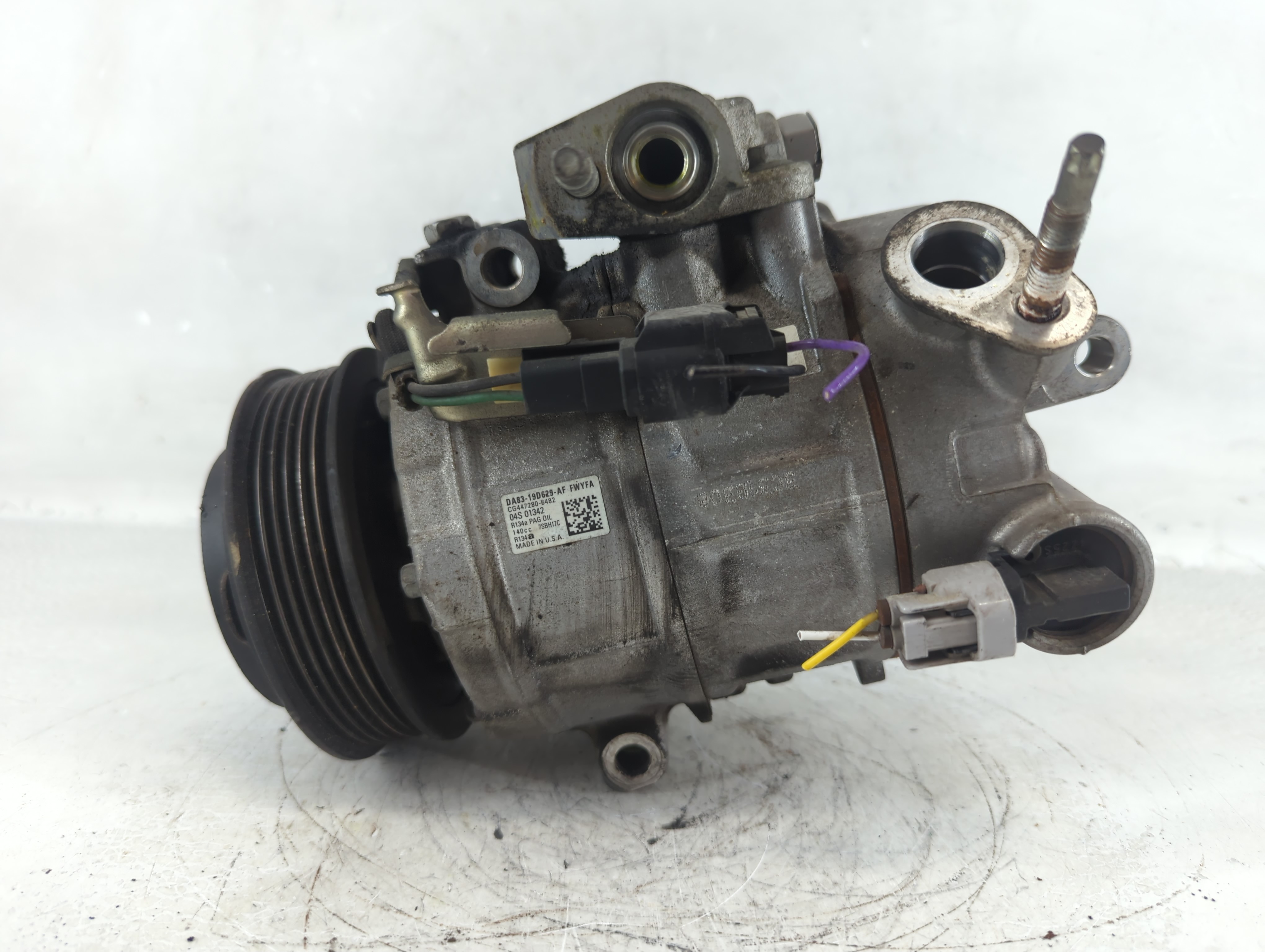 2013-2016 Ford Taurus Air Conditioning A/c Ac Compressor Oem 1051947 - Oemusedautoparts1.com