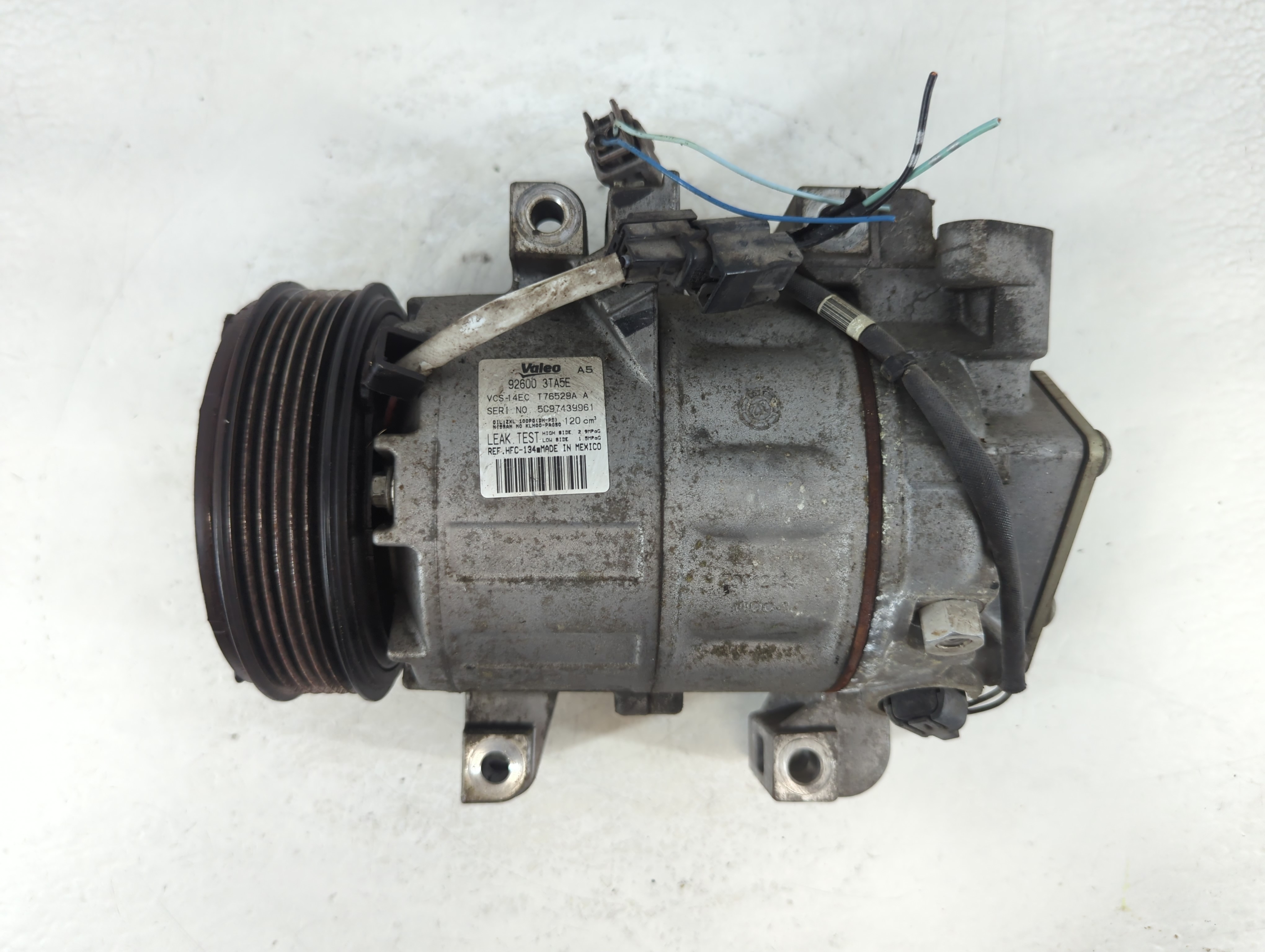 2013-2018 Nissan Altima Air Conditioning A/c Ac Compressor Oem 1051976 - Oemusedautoparts1.com