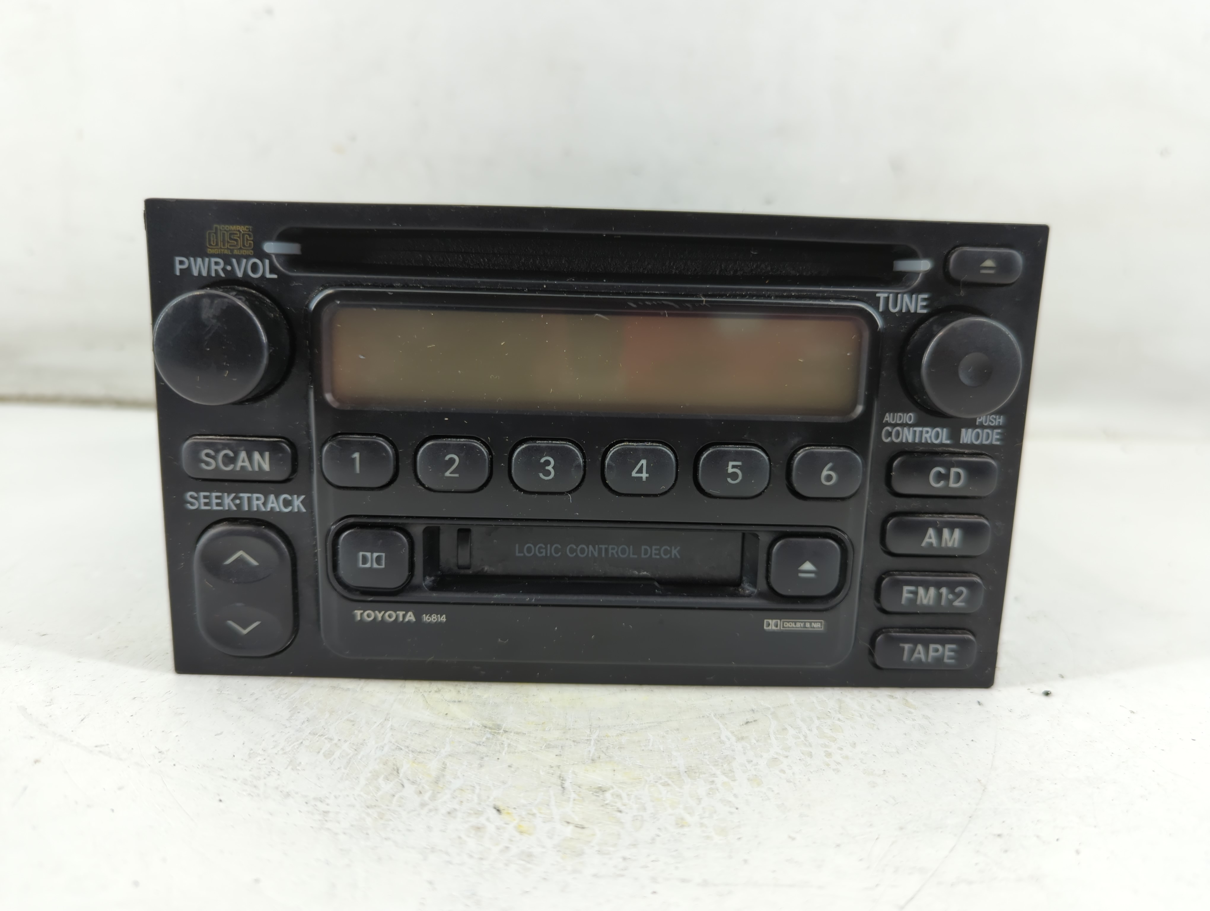 2000-2001 Toyota Camry Am Fm Cd Player Radio Receiver 1052038 - Oemusedautoparts1.com