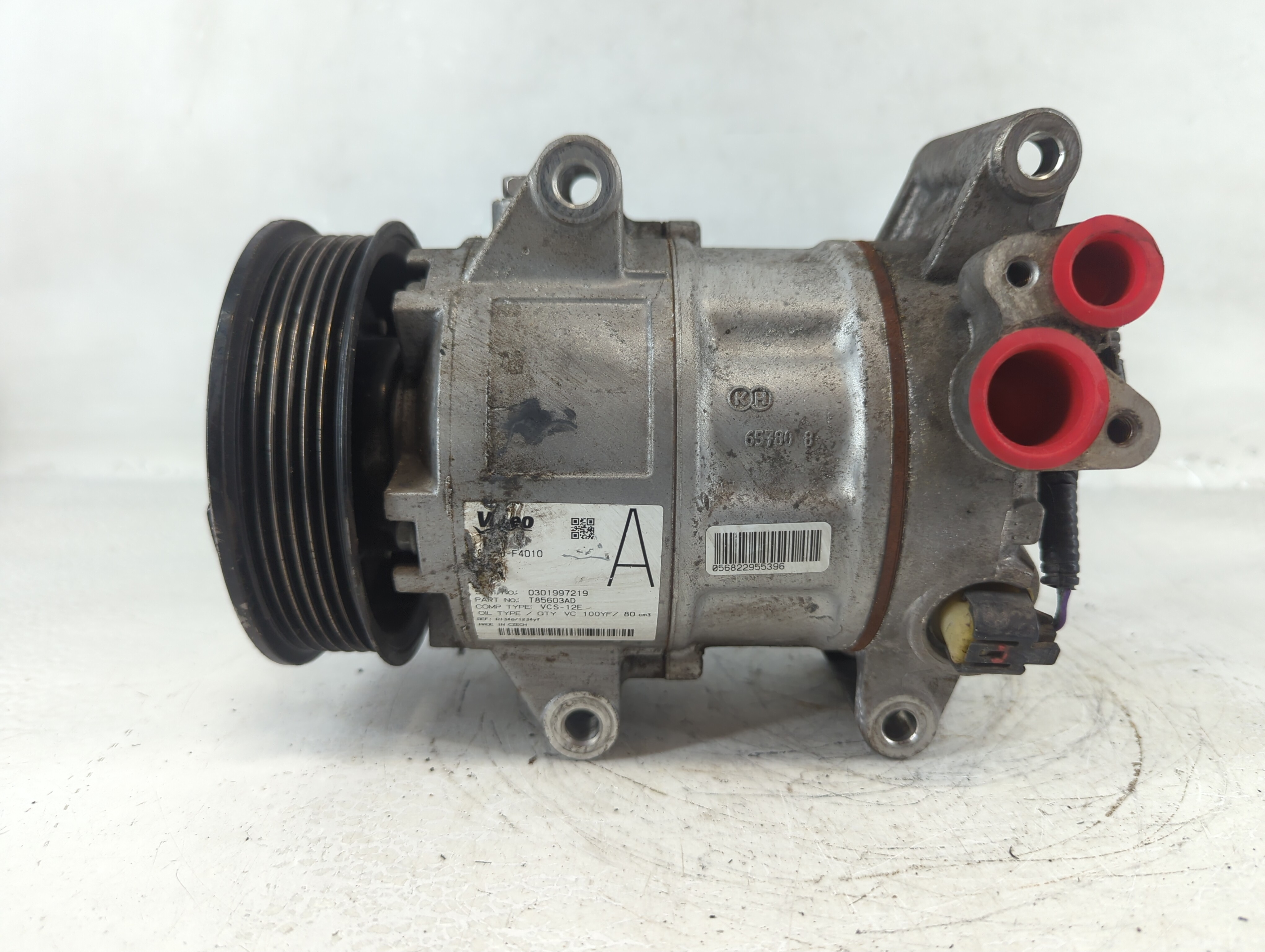 2018-2022 Toyota C-hr Air Conditioning A/c Ac Compressor Oem 1052053 - Oemusedautoparts1.com