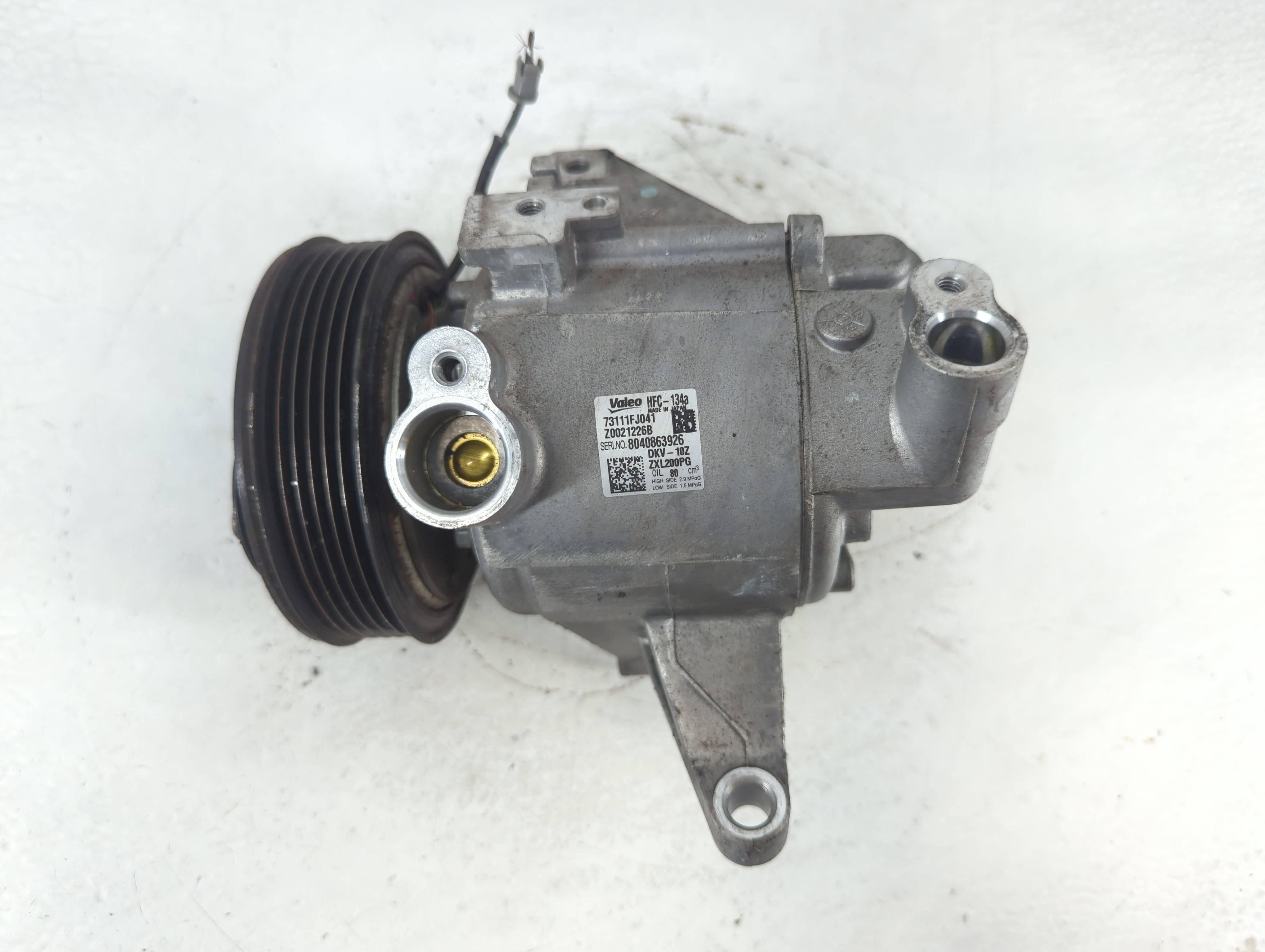 Subaru Forester Air Conditioning A/c Ac Compressor Oem 1052054 - Oemusedautoparts1.com