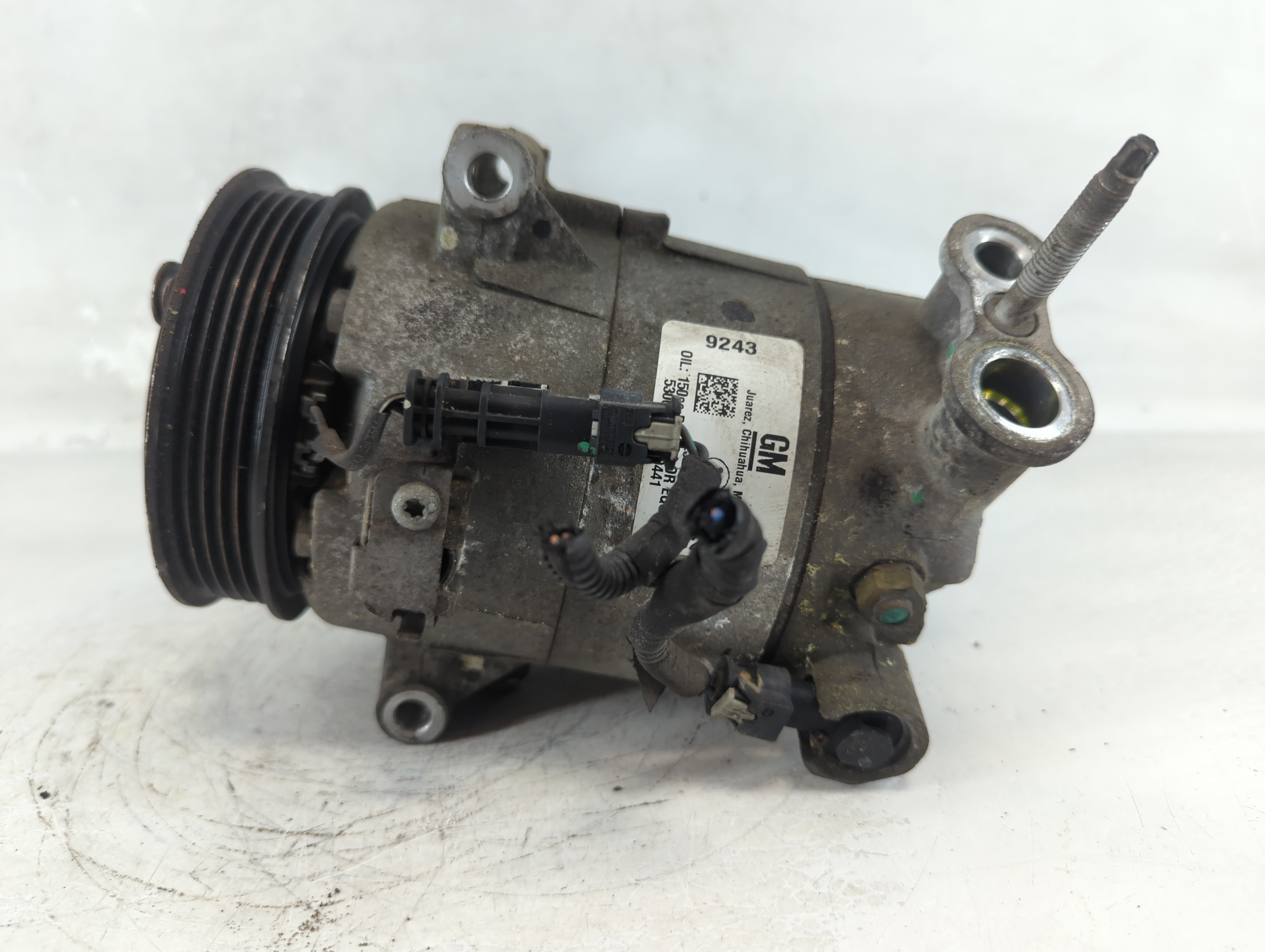 2017-2022 Chevrolet Colorado Air Conditioning A/c Ac Compressor Oem 1052110 - Oemusedautoparts1.com