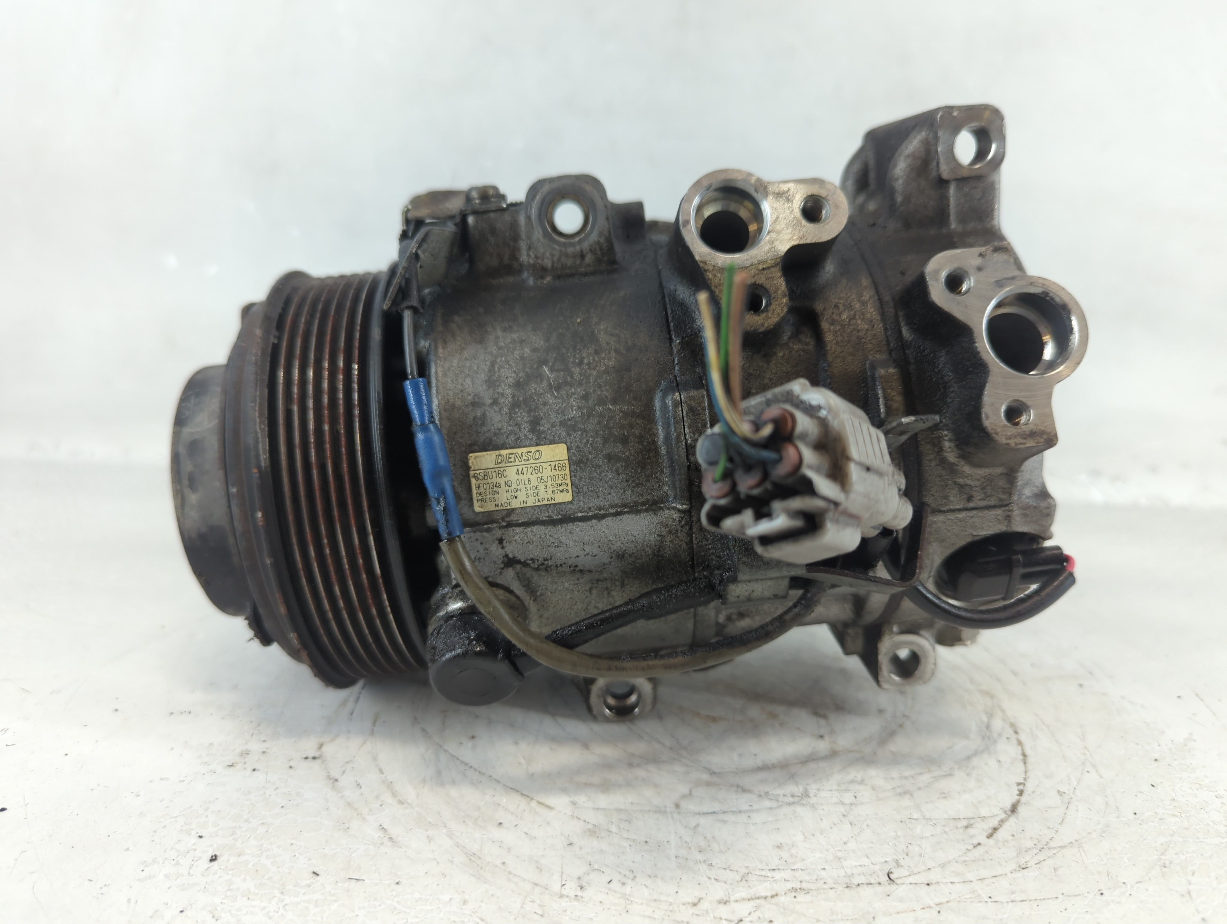 2006-2015 Lexus Is250 Air Conditioning A/c Ac Compressor Oem 1052112 - Oemusedautoparts1.com