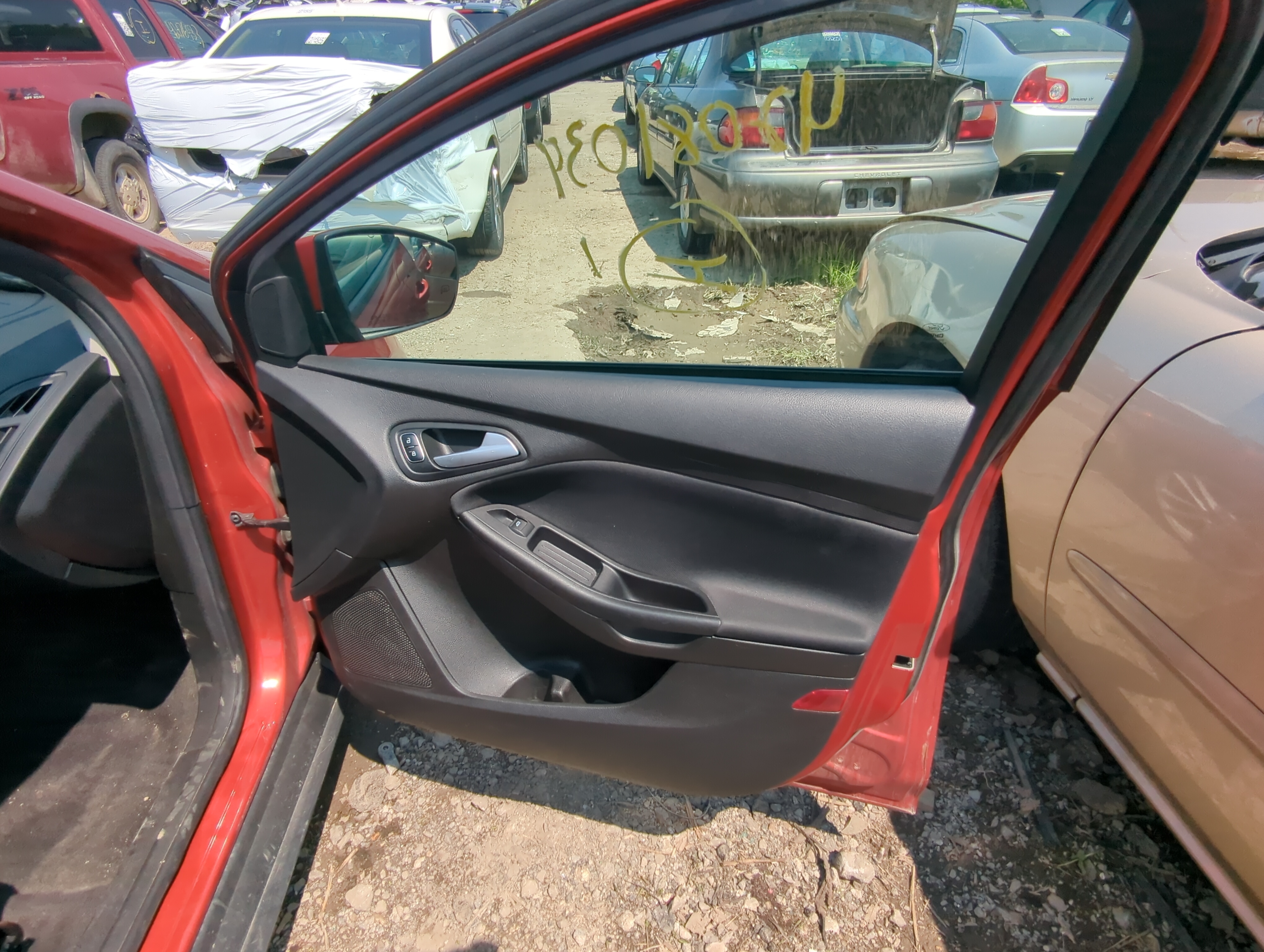 Picture of 2018 Ford Focus Front Right Passenger Interior Door Panel Trim 1052564