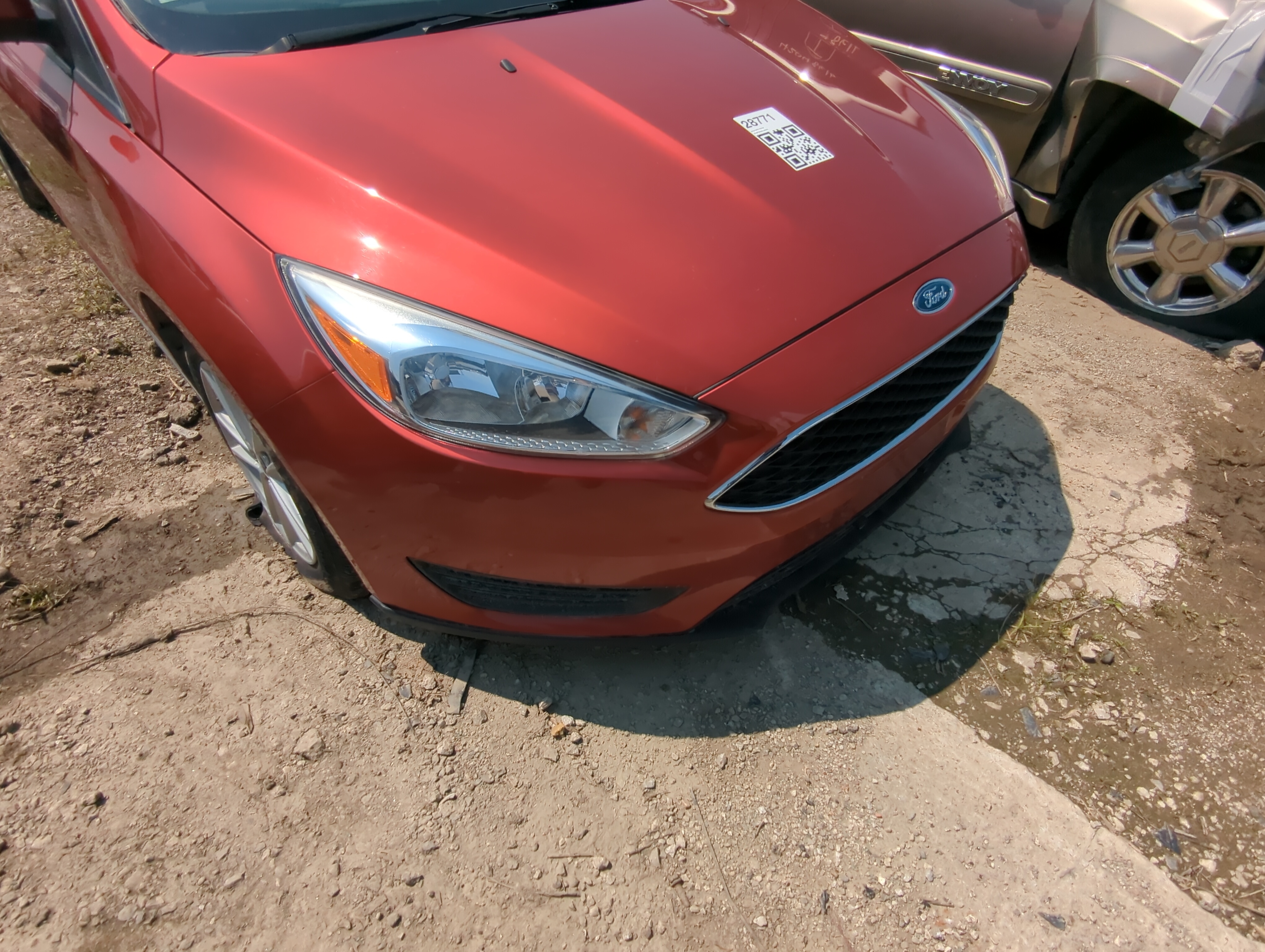 2015-2018 Ford Focus Front Bumper - Oem 1052621 - Oemusedautoparts1.com