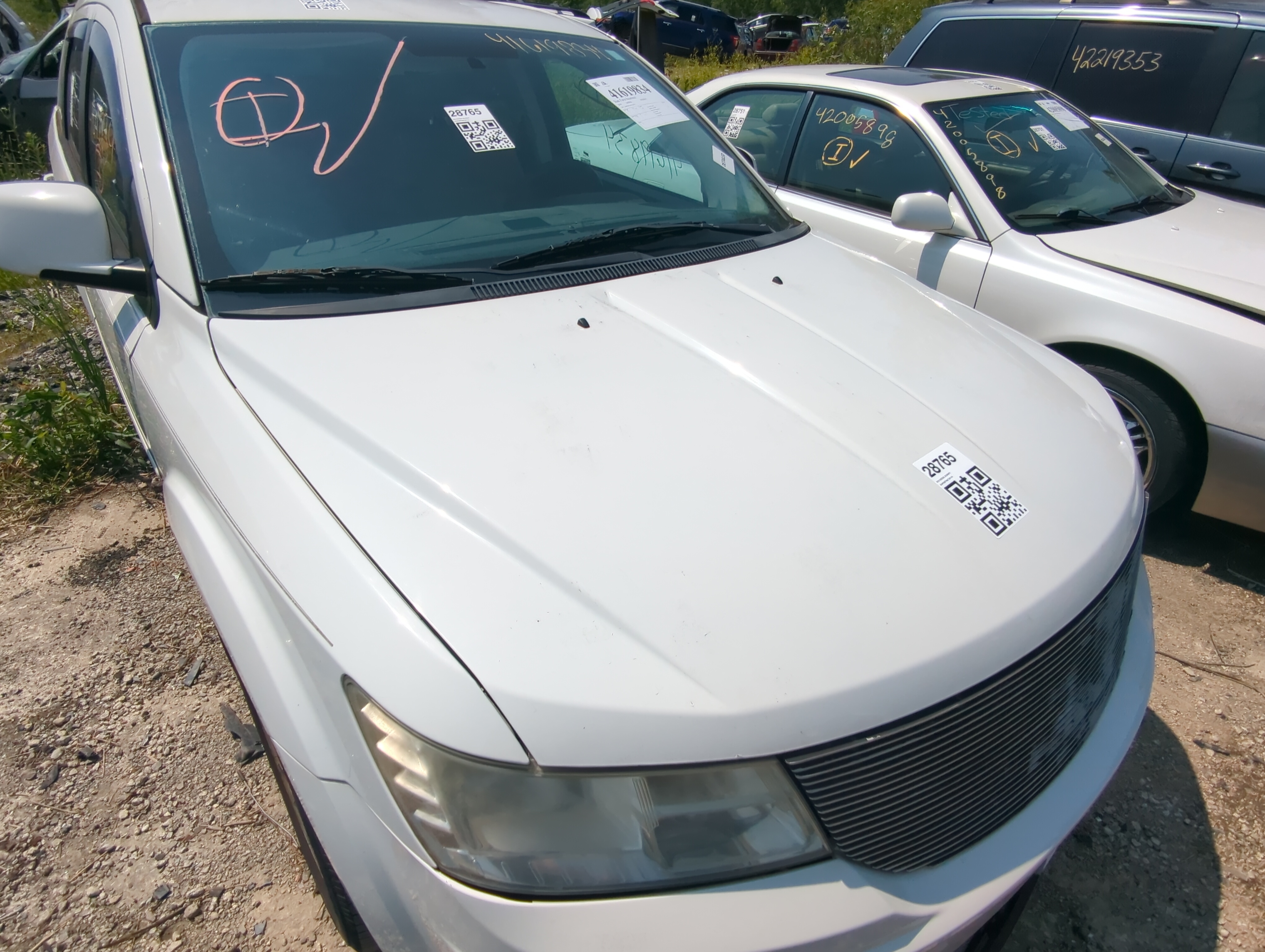 2010 Dodge Journey Hood Oem 1052812 - Oemusedautoparts1.com