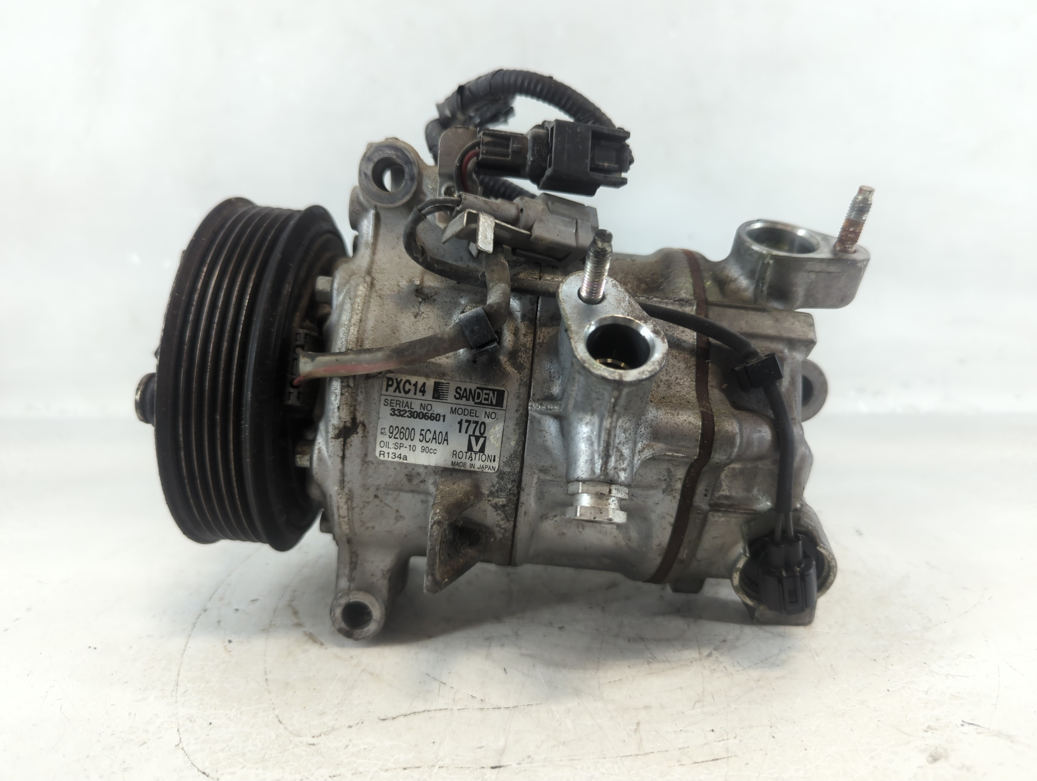 2016-2020 Infiniti Q50 Air Conditioning A/c Ac Compressor Oem 1052829 - Oemusedautoparts1.com