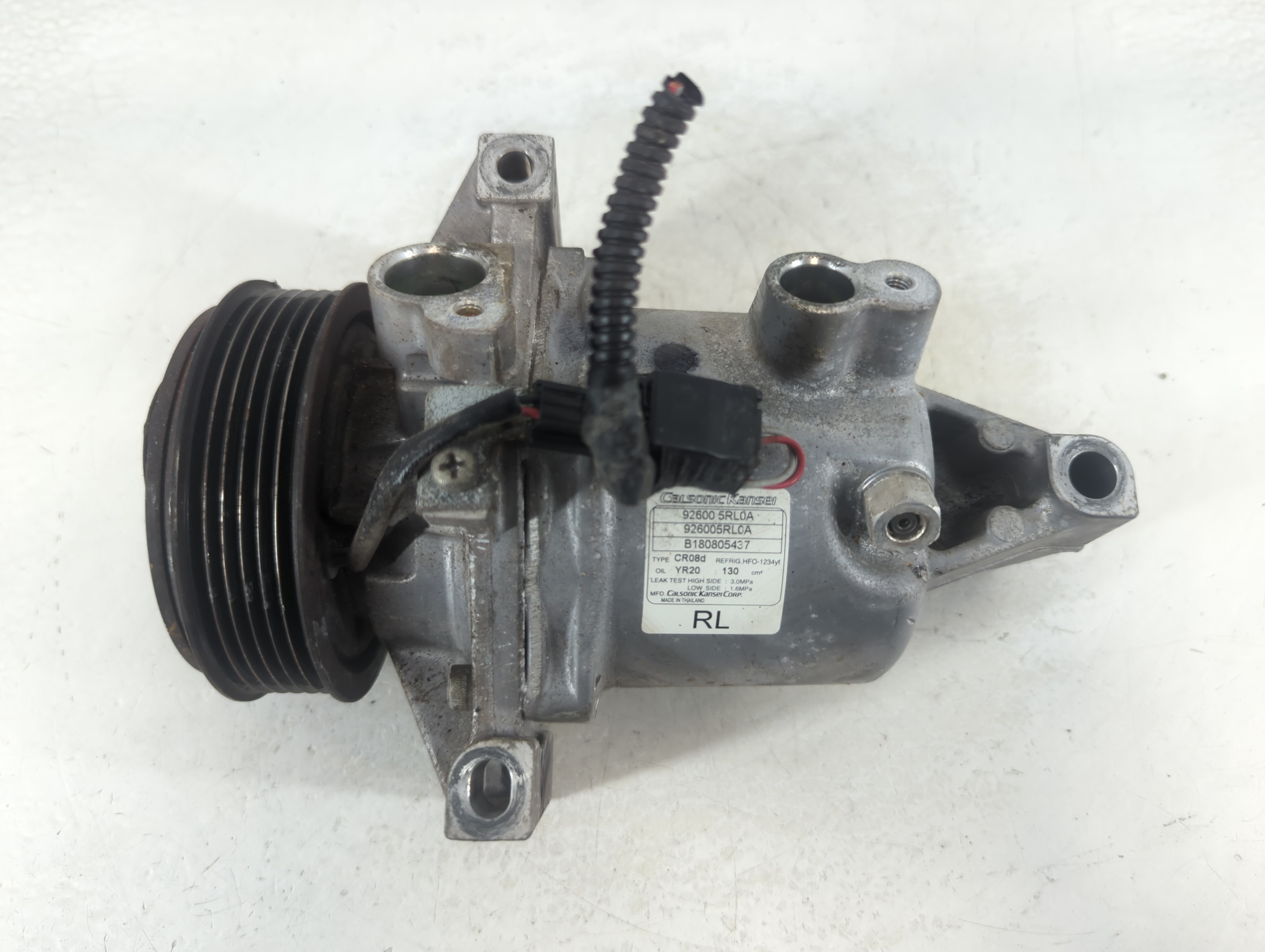 2018-2019 Nissan Kicks Air Conditioning A/c Ac Compressor Oem 1052906 - Oemusedautoparts1.com