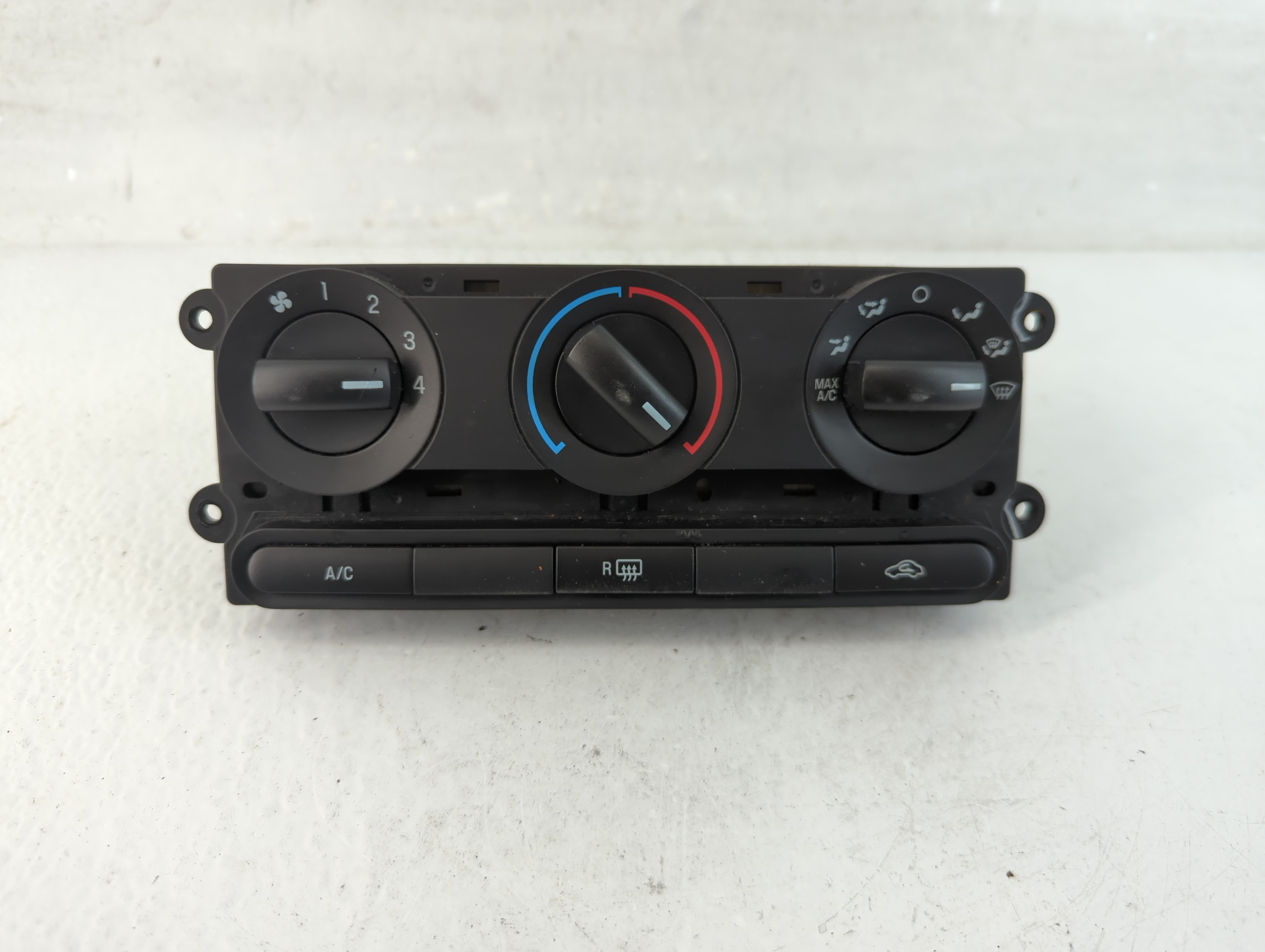 2005-2009 Ford Mustang Ac Heater Climate Control 8r33 19980 Aa 1052922 - Oemusedautoparts1.com