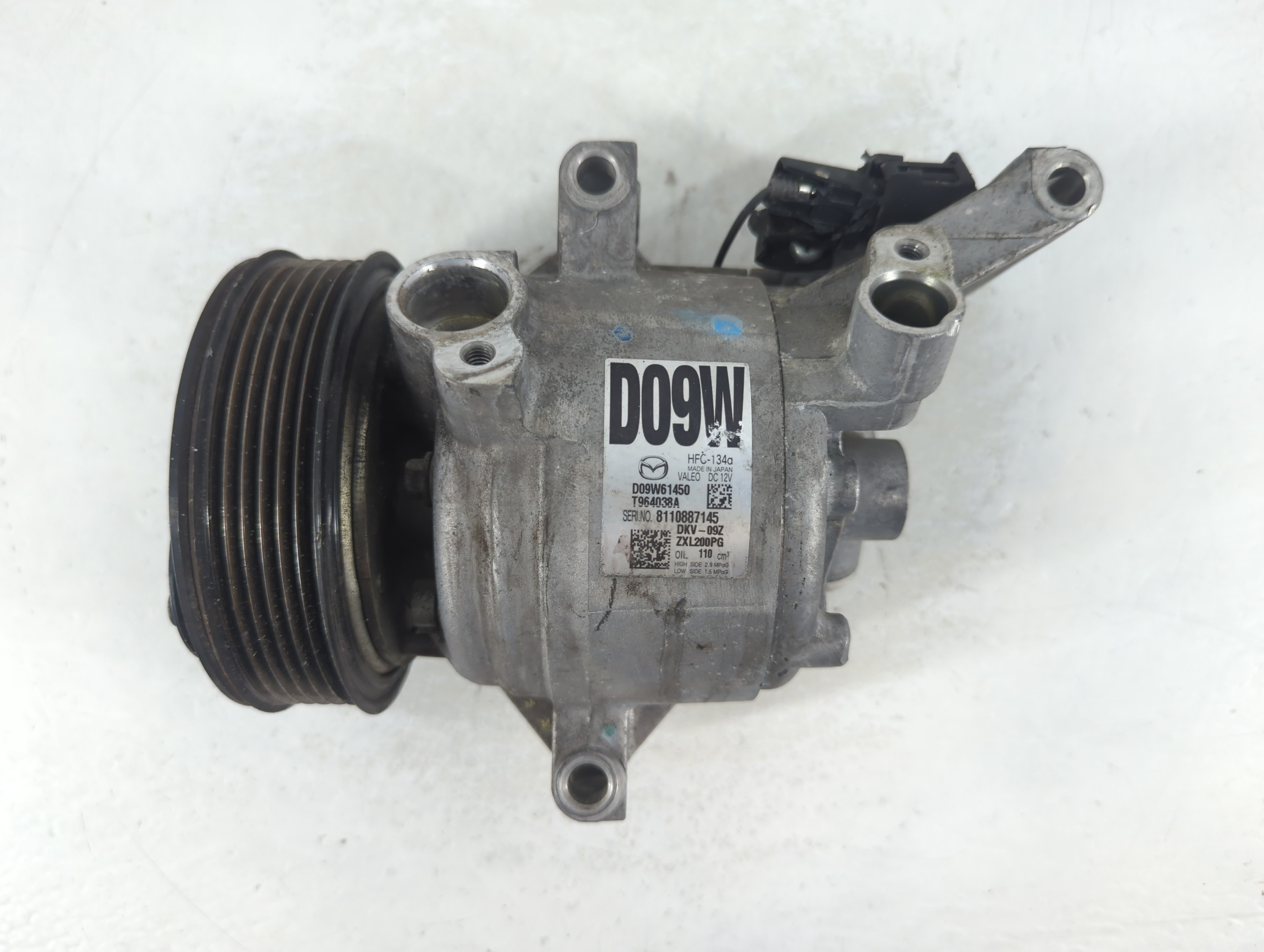 2016-2020 Toyota Yaris Air Conditioning A/c Ac Compressor Oem 1052939 - Oemusedautoparts1.com