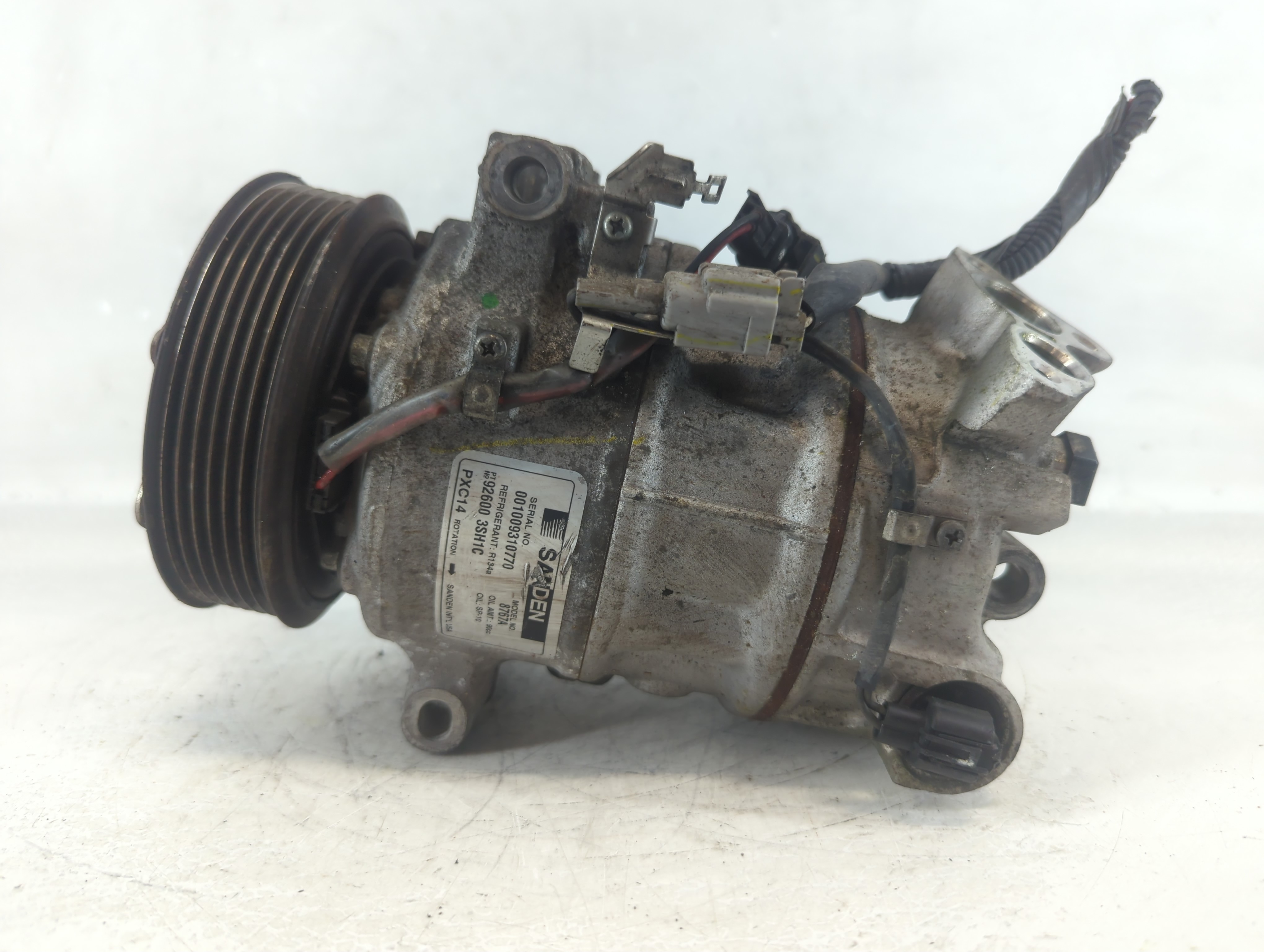 2013-2019 Nissan Sentra Air Conditioning A/c Ac Compressor Oem 1053043 - Oemusedautoparts1.com