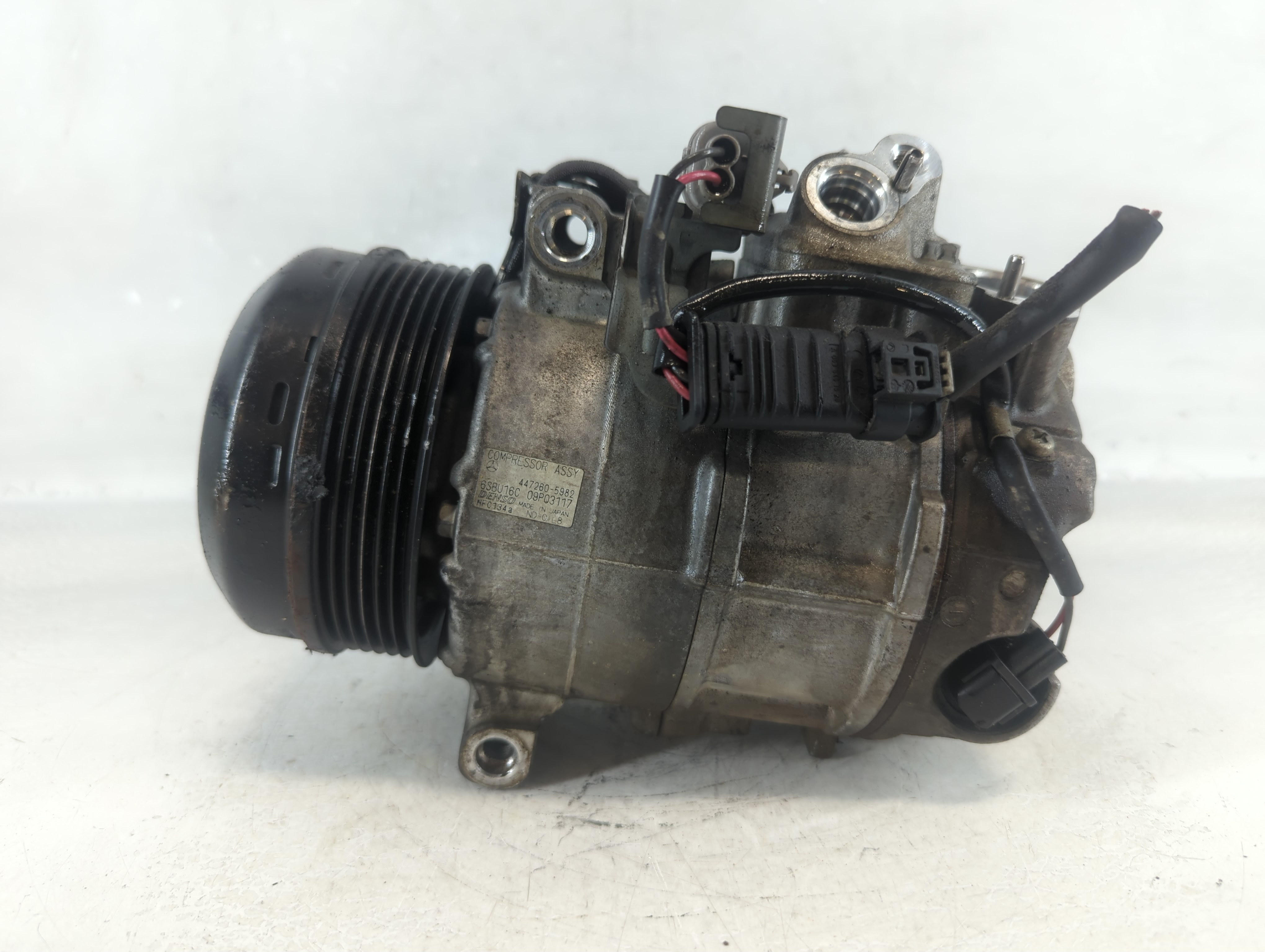 2012-2013 Mercedes-benz C250 Air Conditioning A/c Ac Compressor Oem 1053058 - Oemusedautoparts1.com