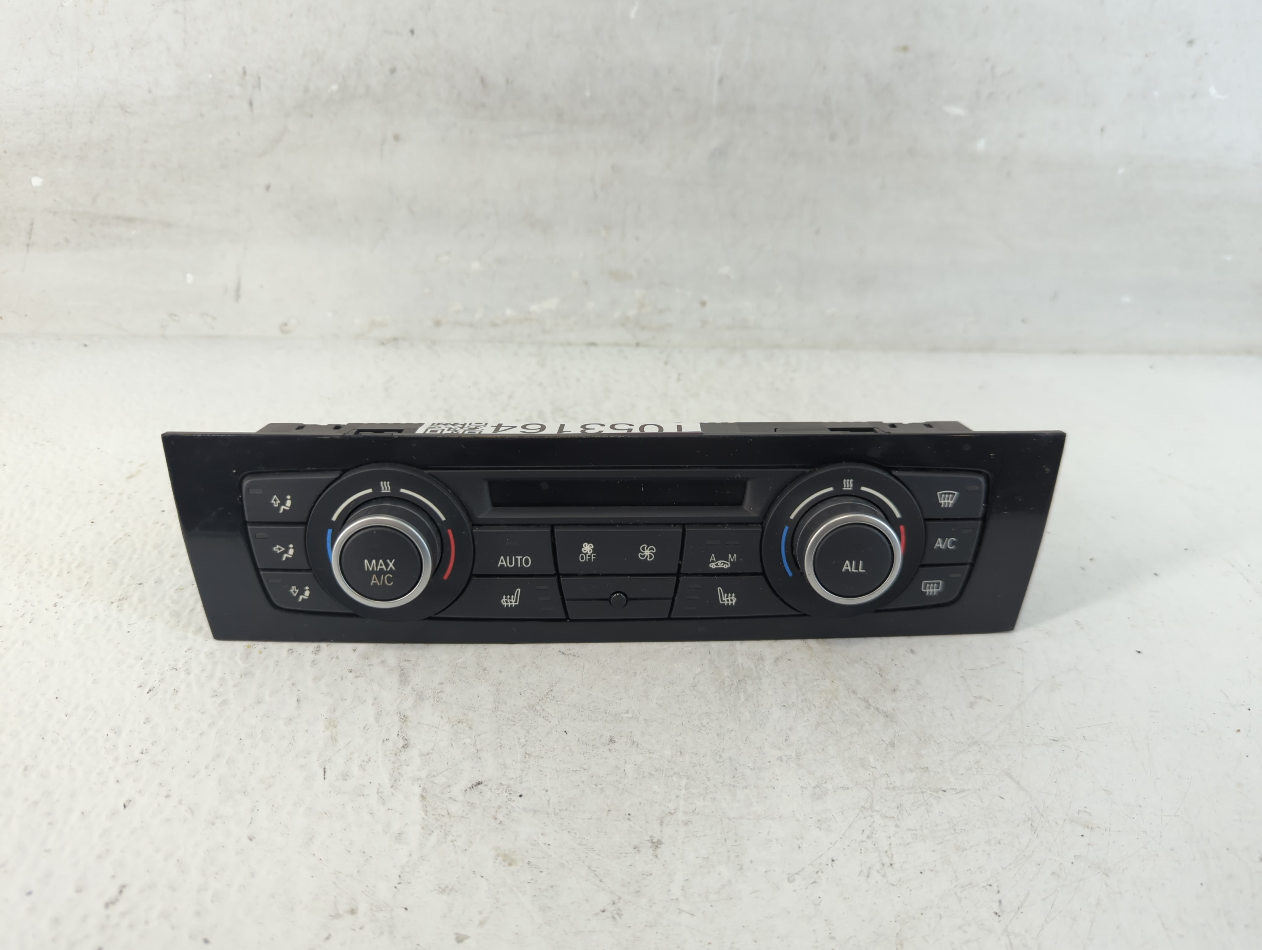 2012-2015 Bmw X1 Ac Heater Climate Control 6411 9292262-02 1053164 - Oemusedautoparts1.com