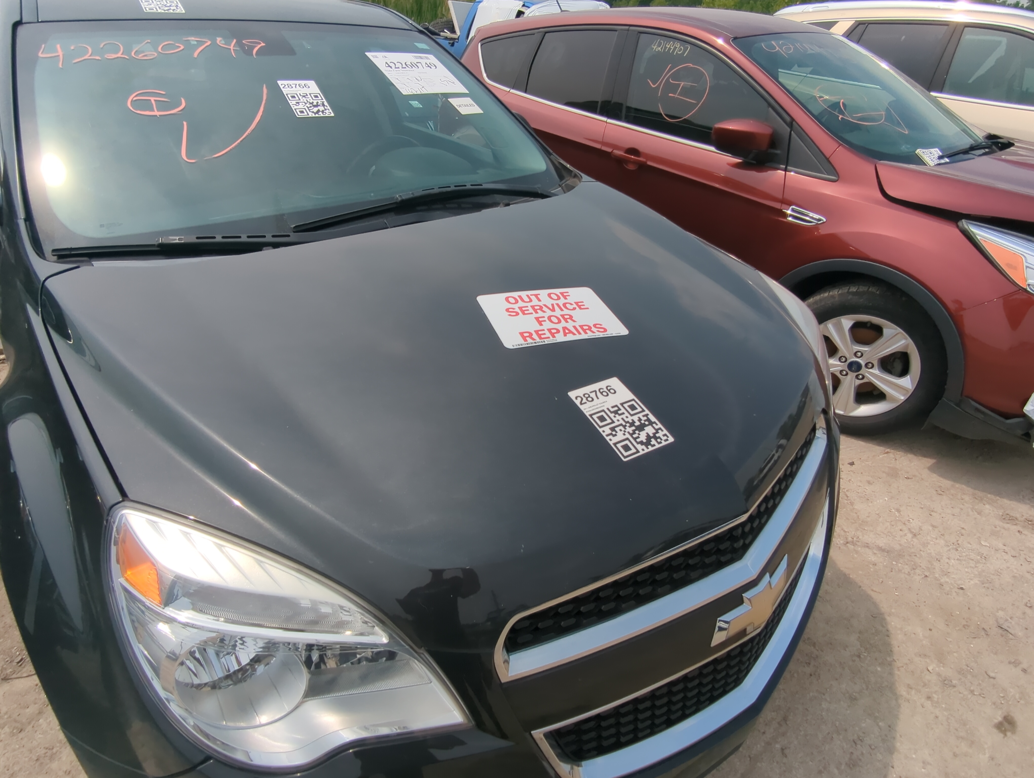 2010-2017 Chevrolet Equinox Hood Oem 1053265 - Oemusedautoparts1.com