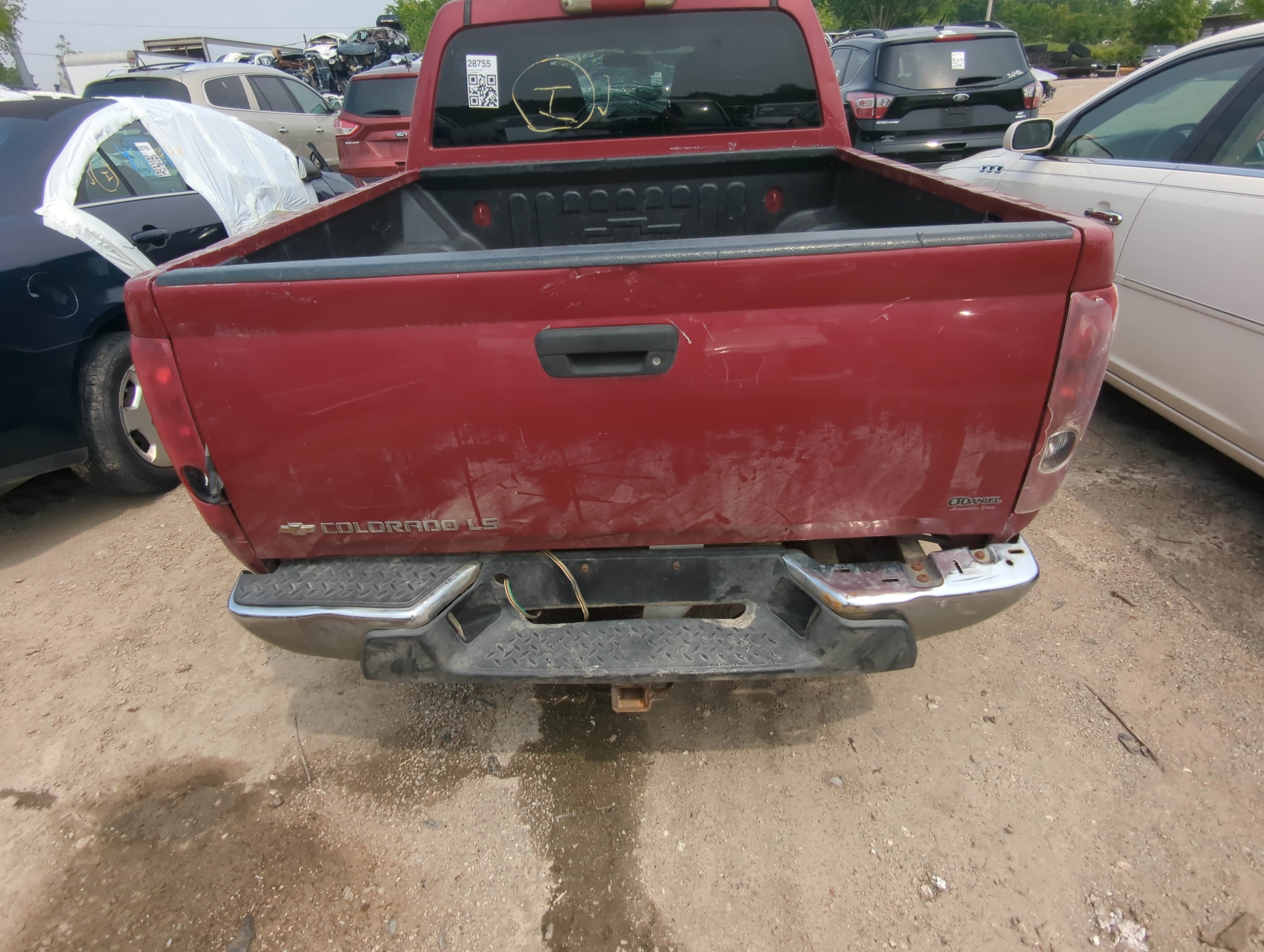 2004-2008 Chevrolet Colorado Trunk/decklid/hatch/tailgate Oem 1053488 - Oemusedautoparts1.com