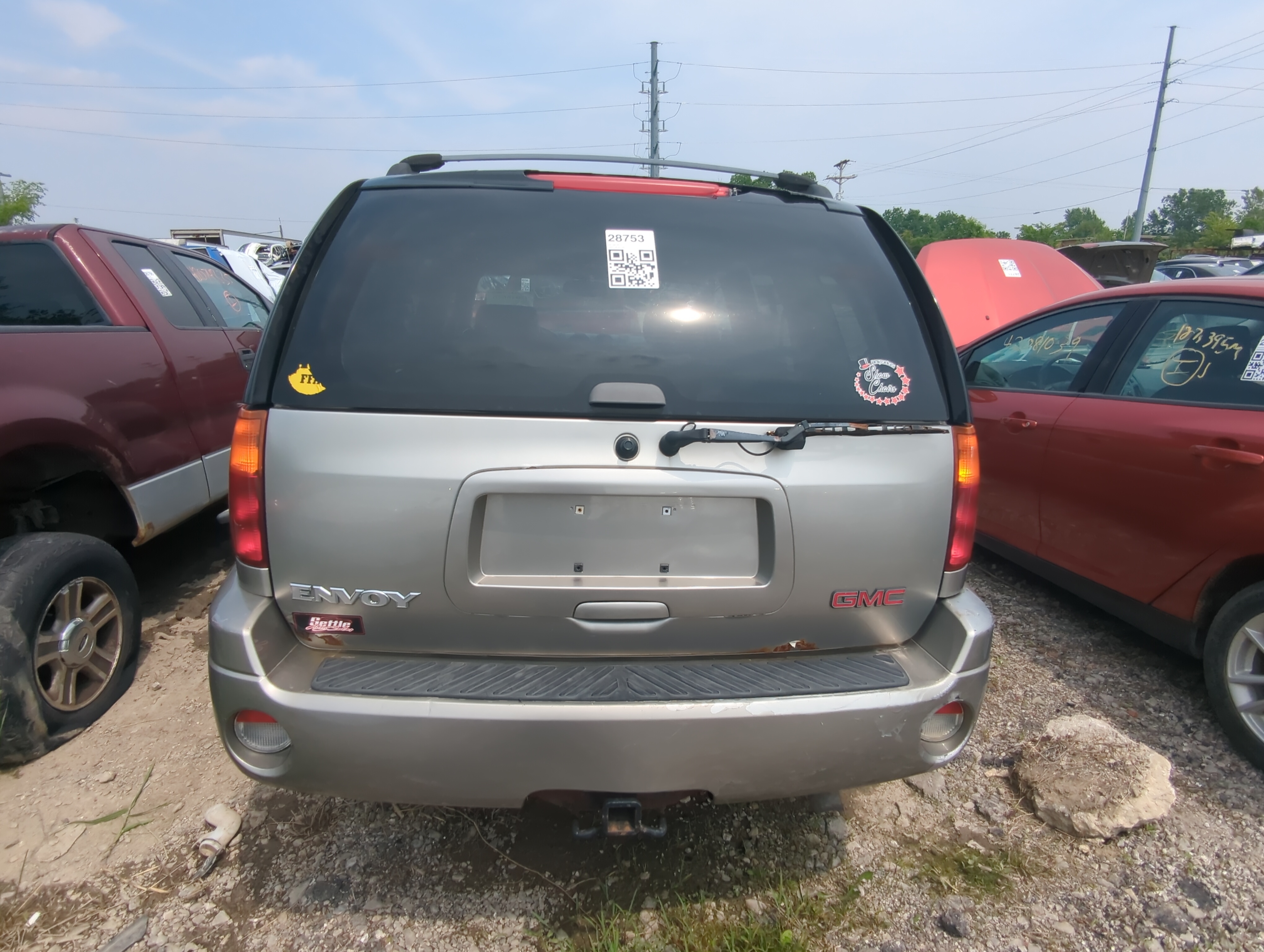 2002-2003 Gmc Envoy Trunk/decklid/hatch/tailgate Oem 1053670 - Oemusedautoparts1.com