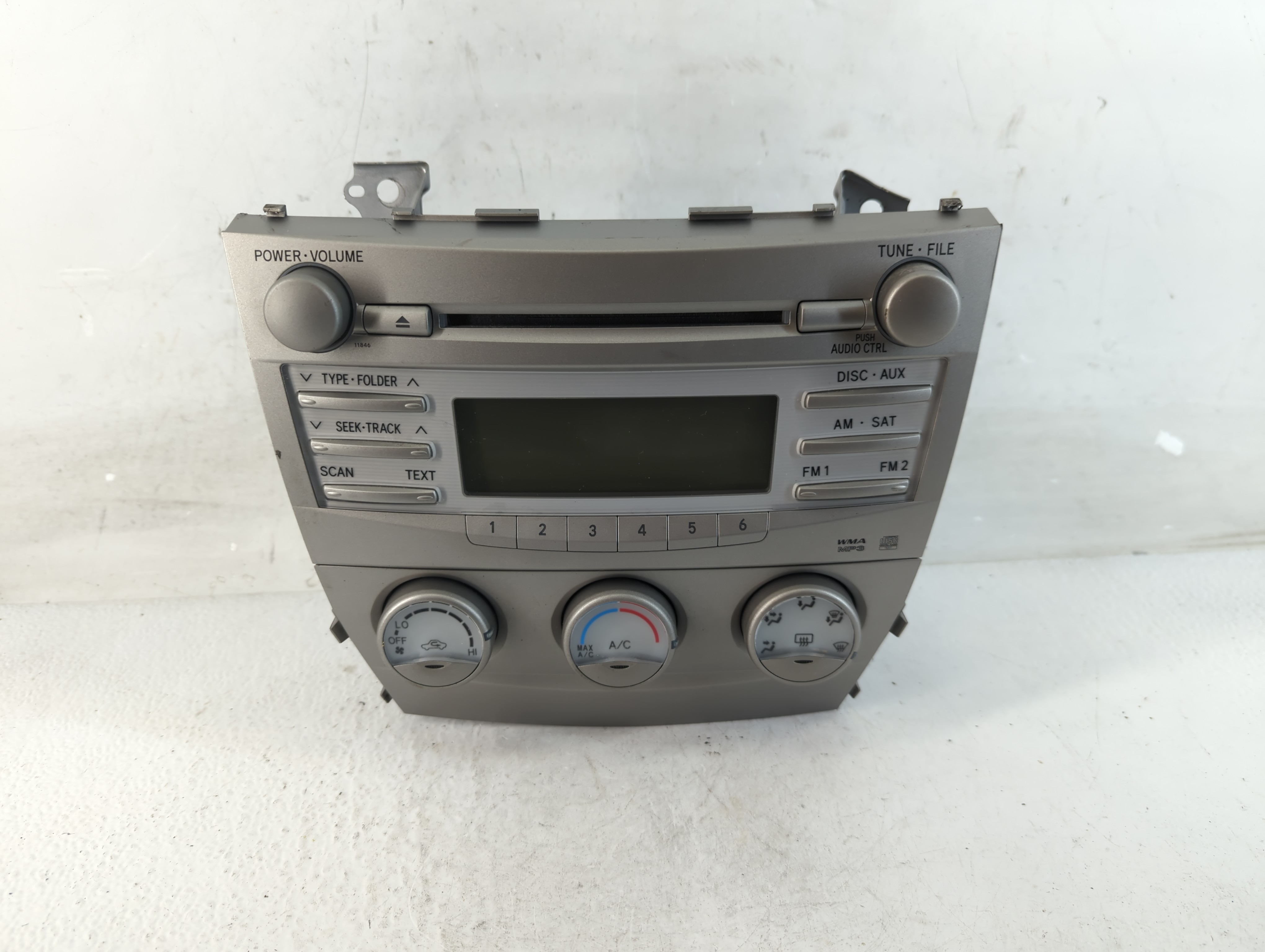 2010-2011 Toyota Camry Ac Heater Climate Control Temperature Oem 1053788 - Oemusedautoparts1.com