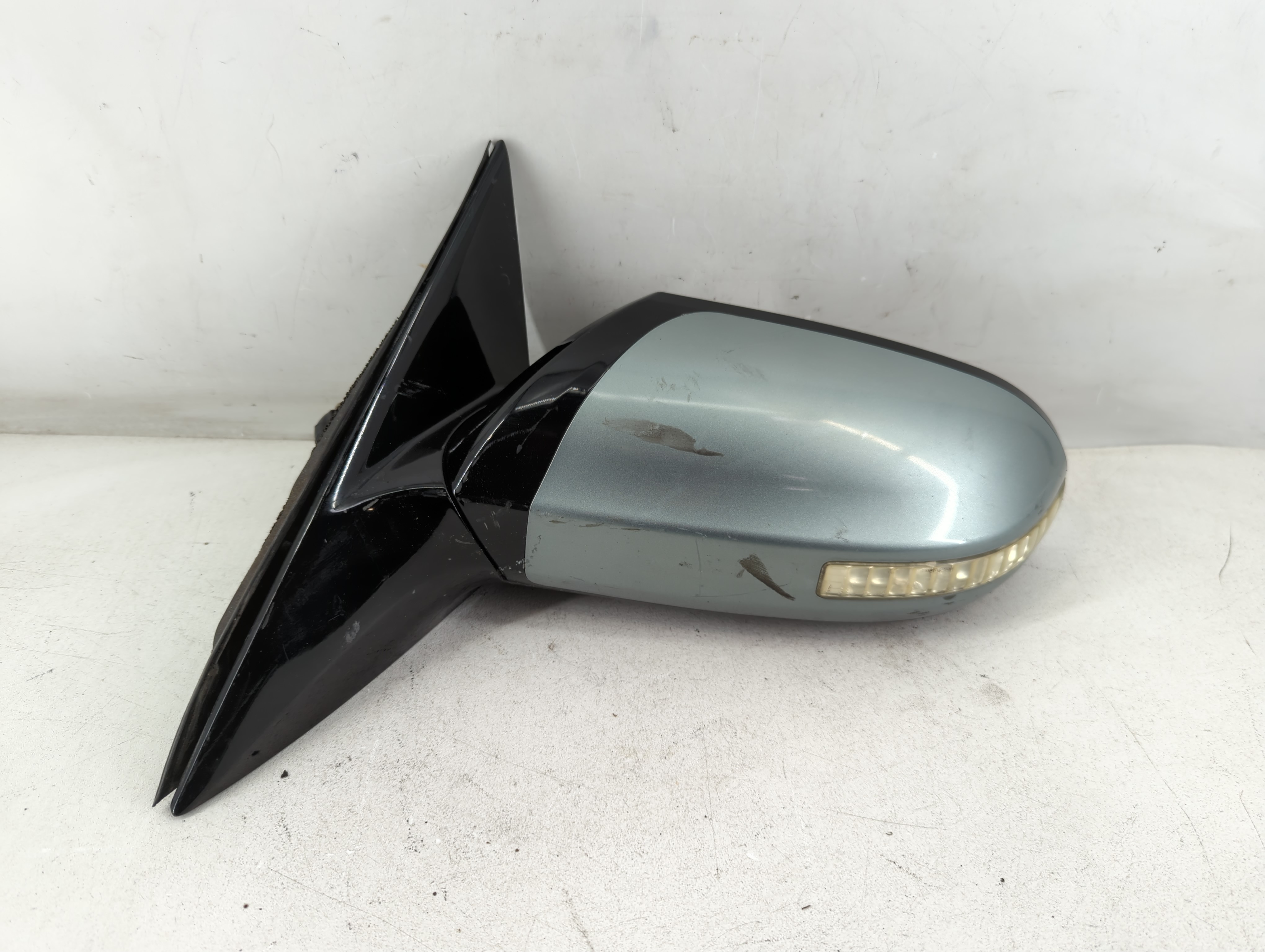 2009-2014 Nissan Maxima Driver Left Side View Power Door Mirror Grey 1054899 - Oemusedautoparts1.com