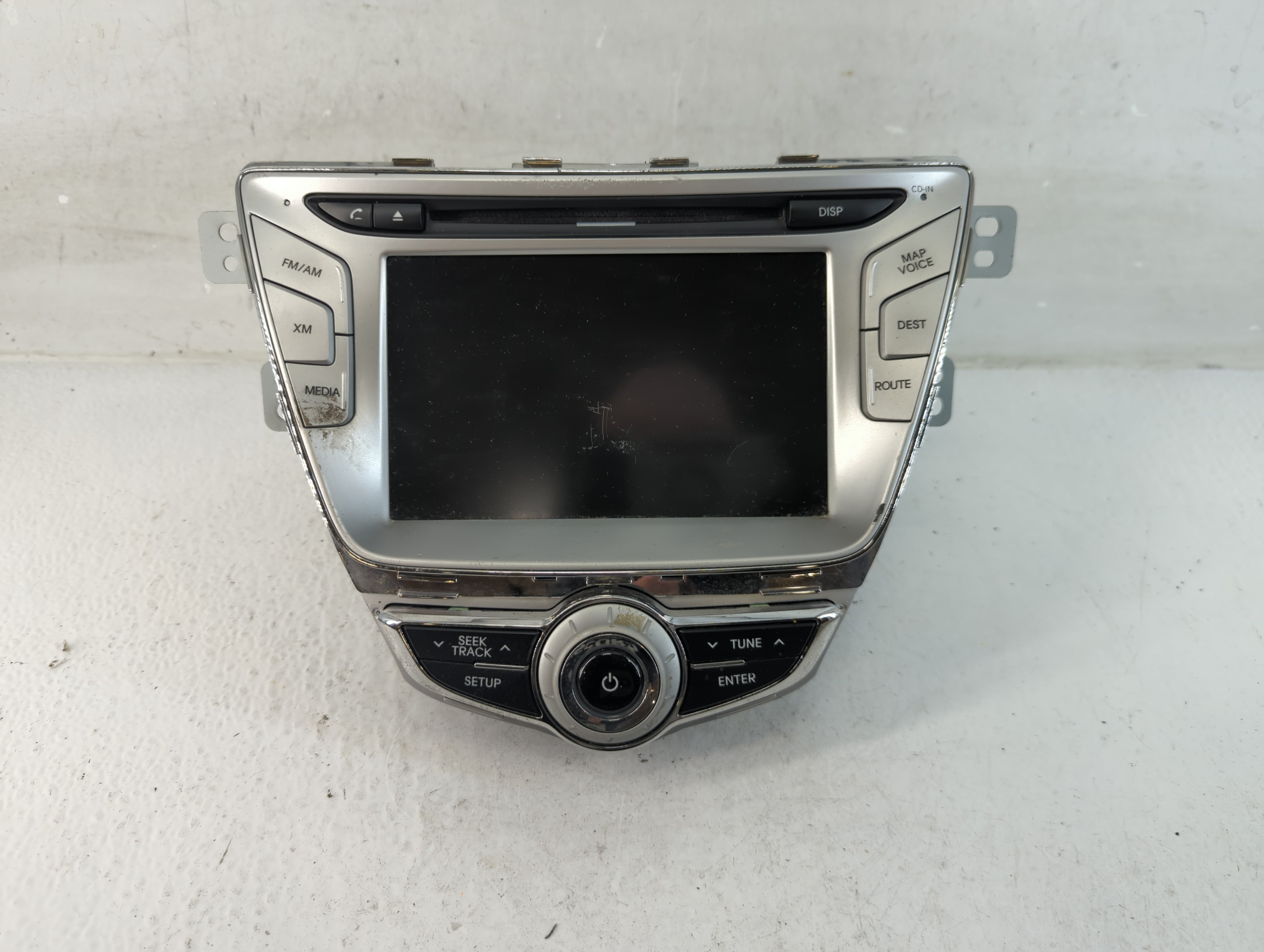 2011-2013 Hyundai Elantra Am Fm Cd Player Radio Receiver 1055010 - Oemusedautoparts1.com