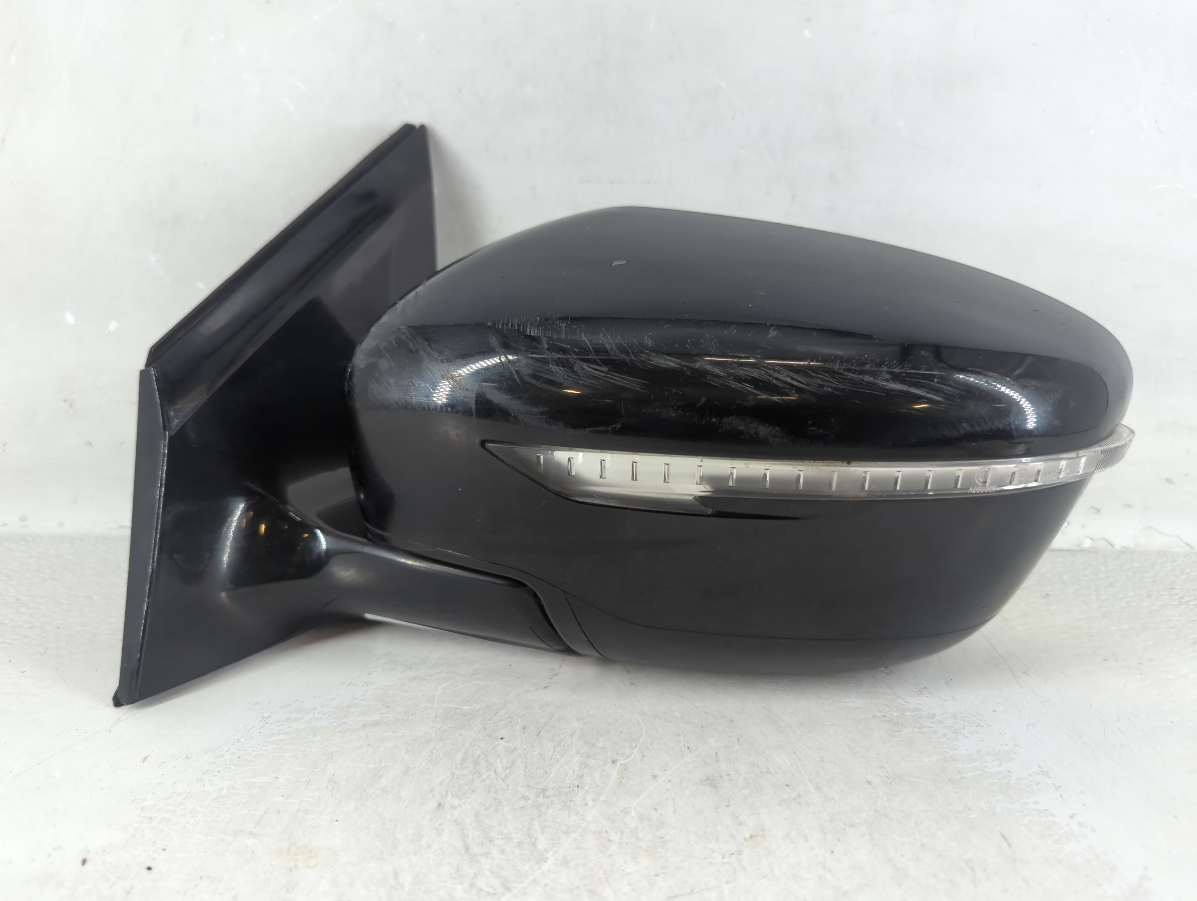 2015-2015 Nissan Murano Driver Left Side View Power Door Mirror Black 1055014 - Oemusedautoparts1.com