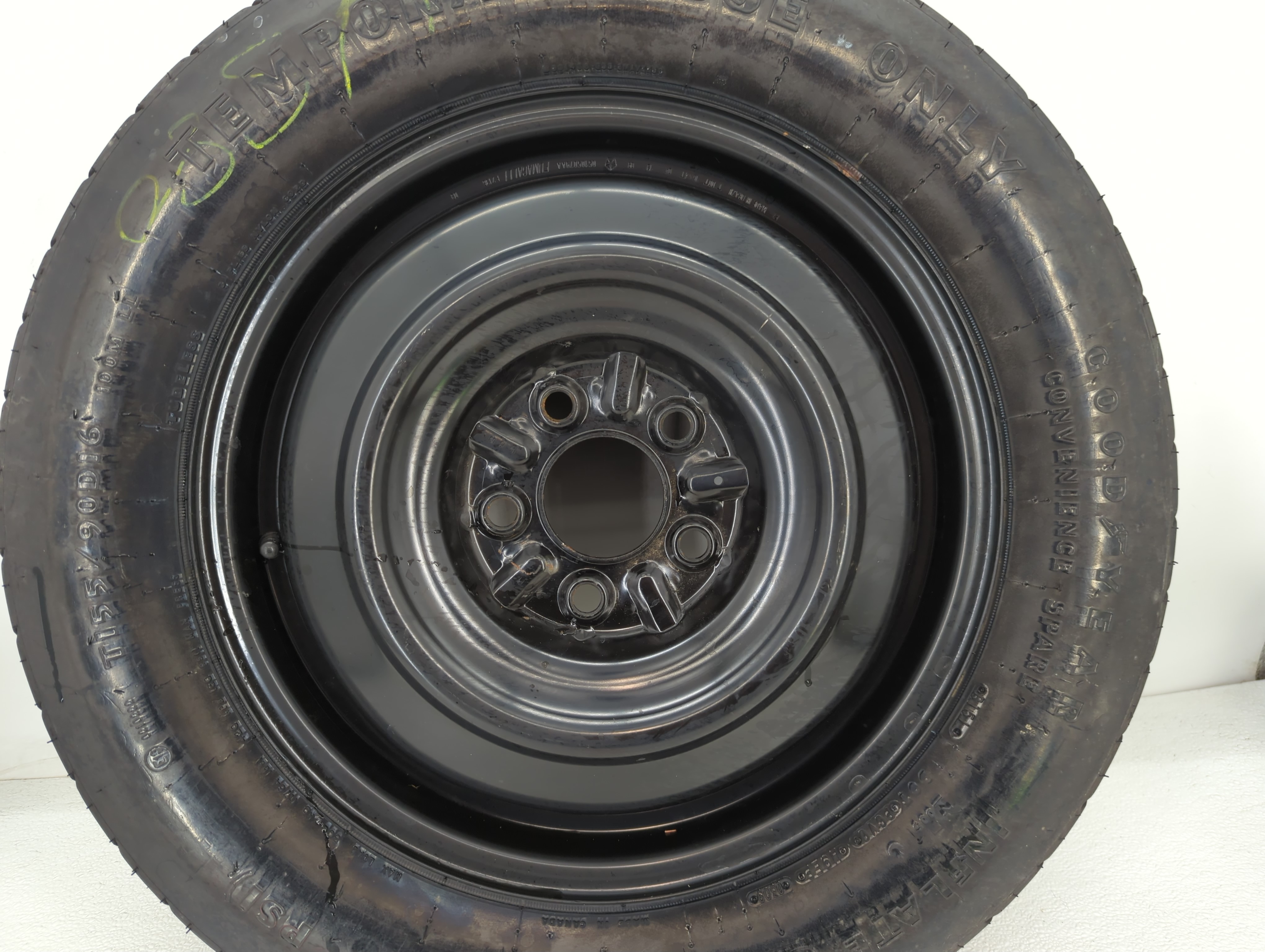2007-2010 Chrysler Sebring Spare Donut Tire Wheel Rim Oem 1055028 - Oemusedautoparts1.com