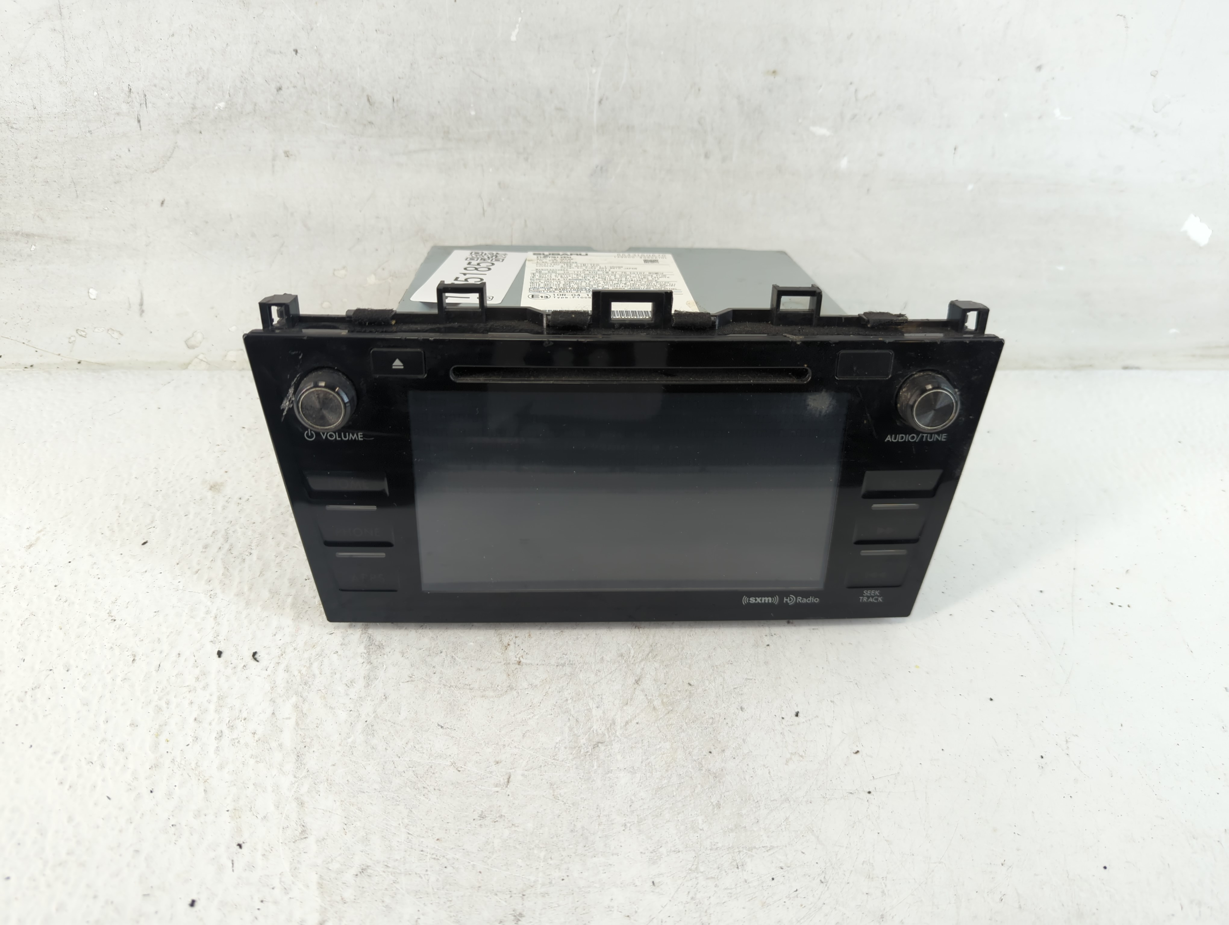 2018 Subaru Forester Am Fm Cd Player Radio Receiver 1055185 - Oemusedautoparts1.com