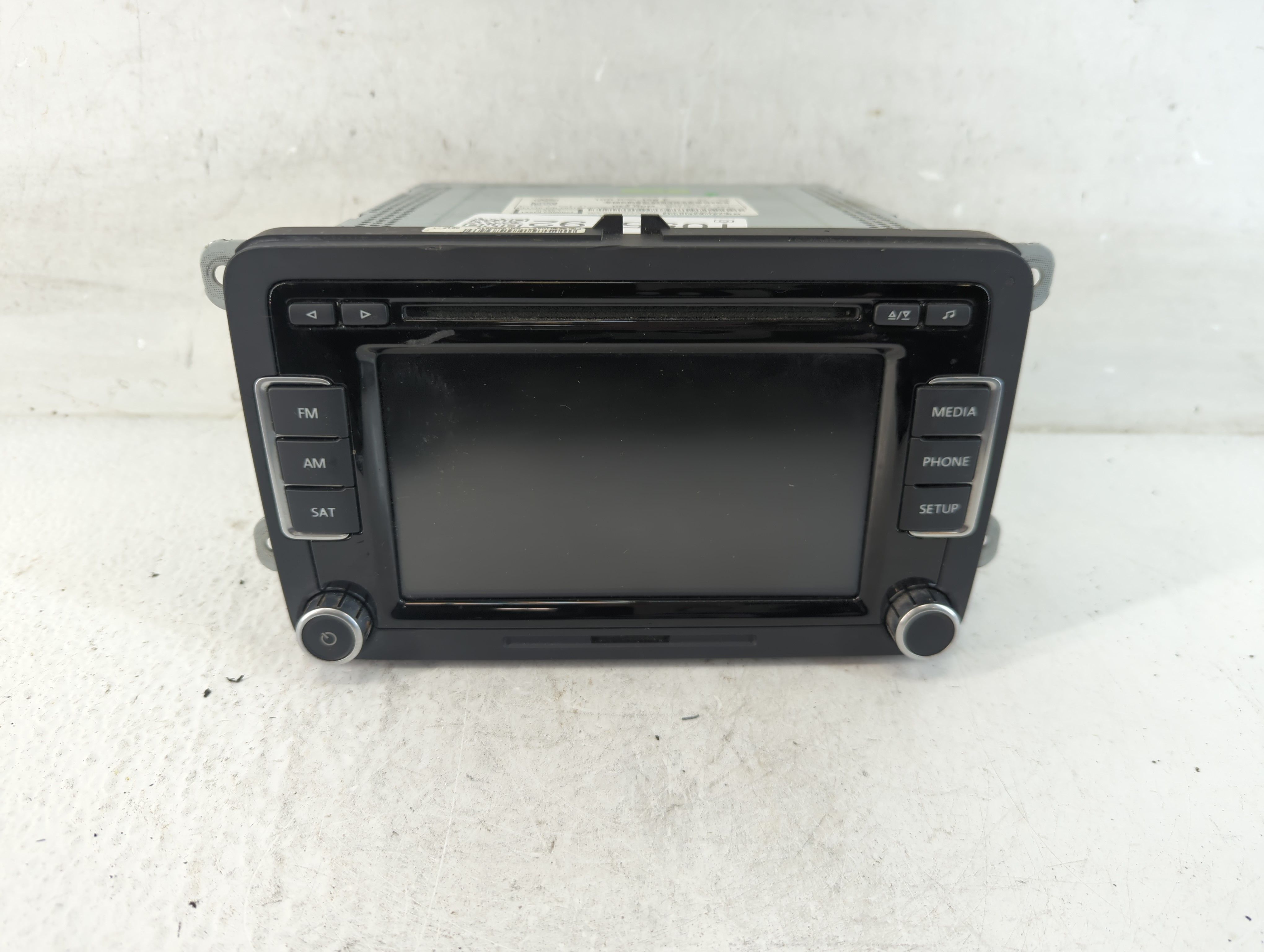 2013-2015 Volkswagen Passat Am Fm Cd Player Radio Receiver 1055192 - Oemusedautoparts1.com