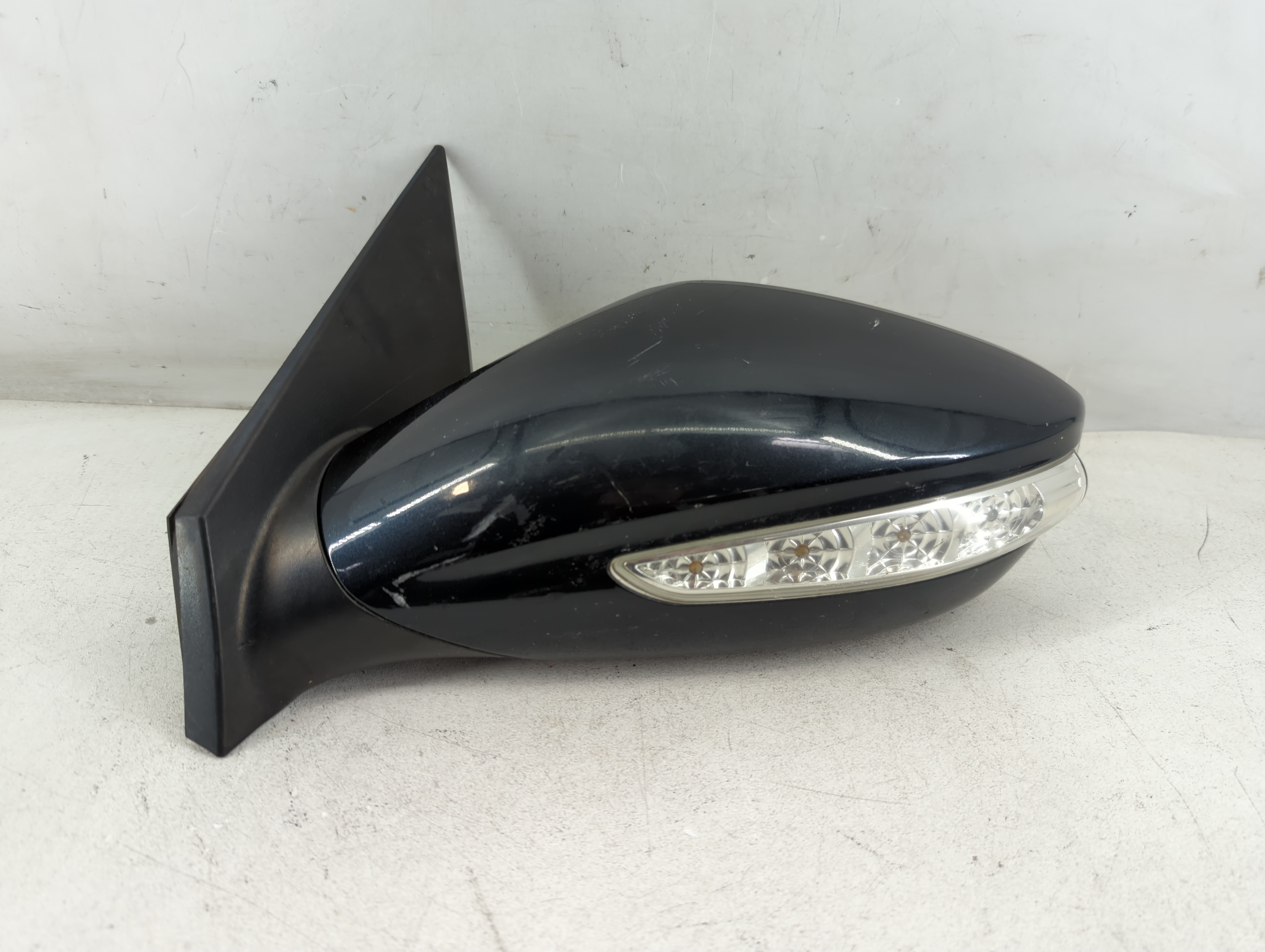 2011-2014 Hyundai Sonata Driver Left Side View Power Door Mirror Blue 1055207 - Oemusedautoparts1.com