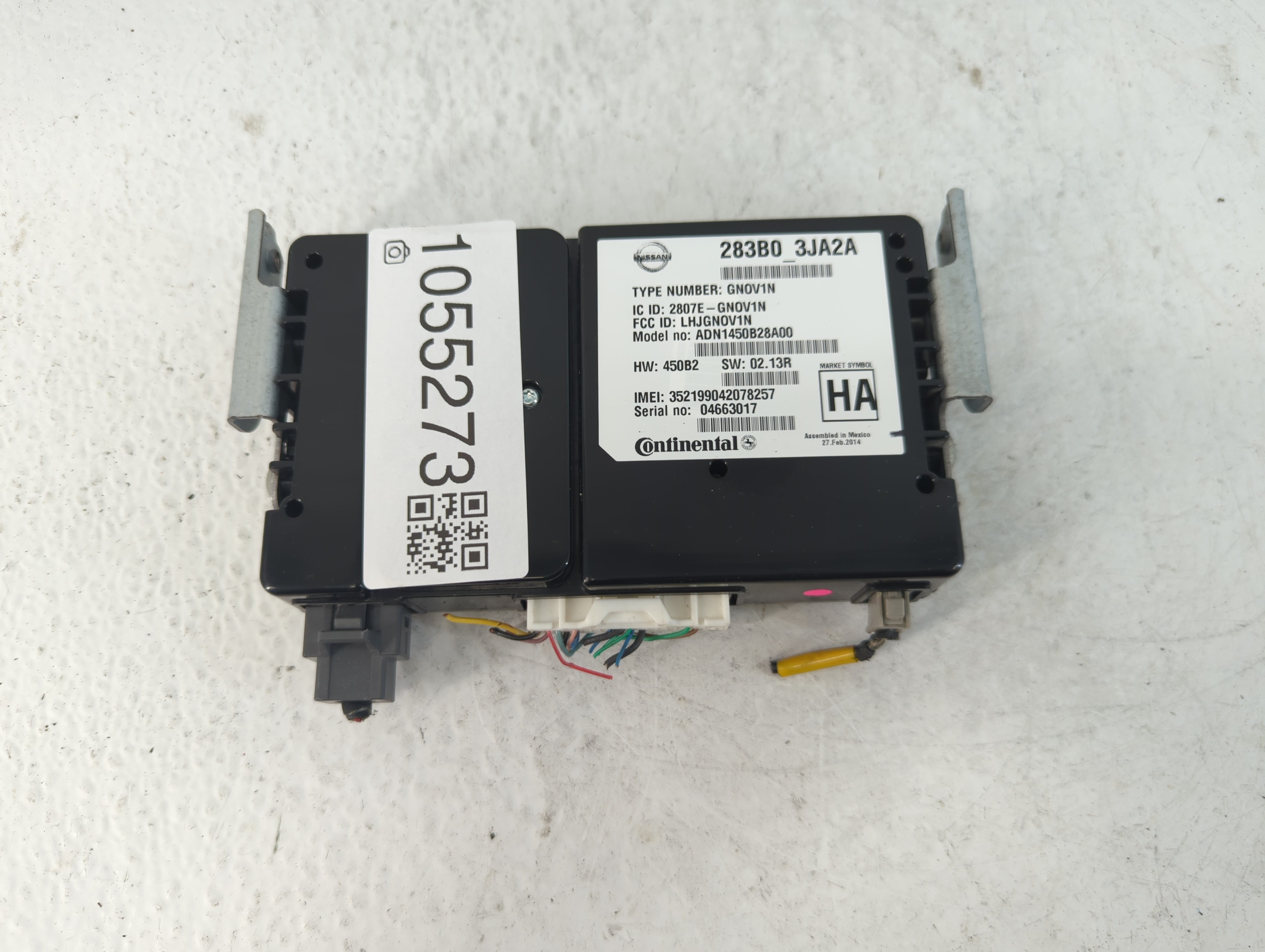 Picture of 2014-2019 Infiniti Q50 Telematics Control Module 283b0 3ja2a 1055273