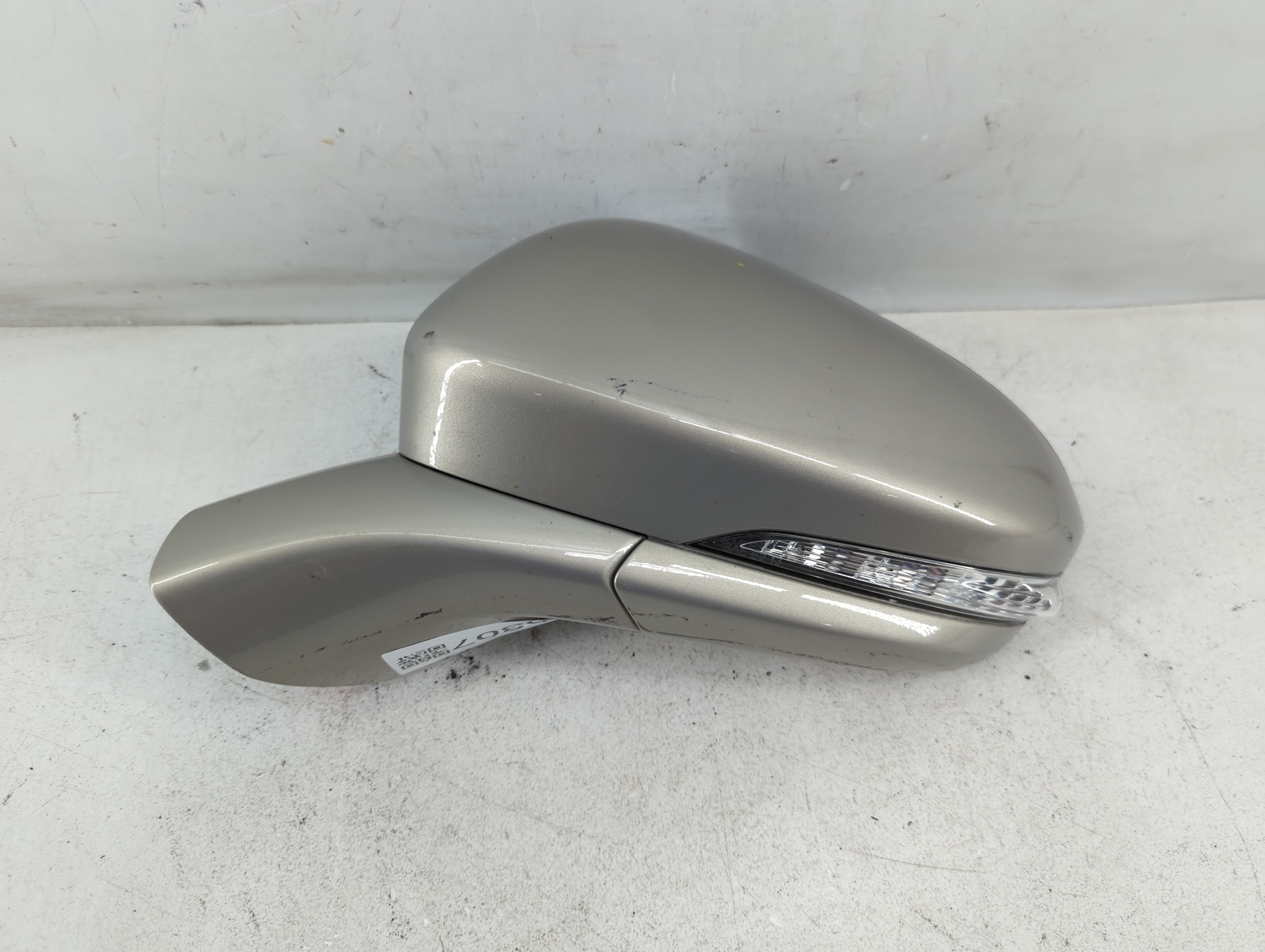 2015-2017 Ford Fusion Driver Left Side View Power Door Mirror Silver 1055307 - Oemusedautoparts1.com
